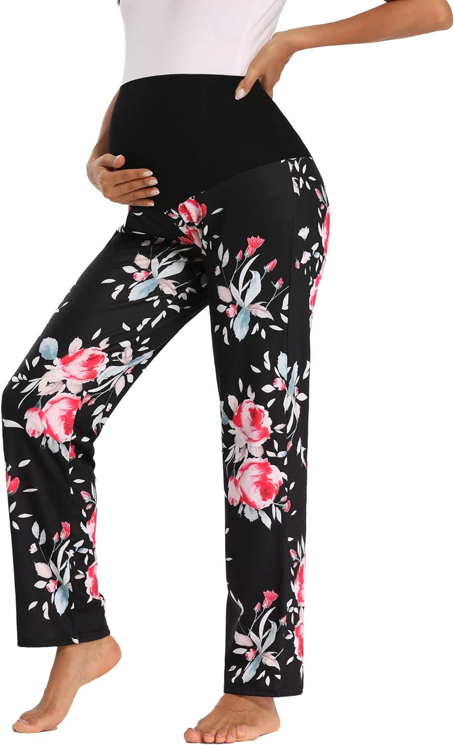 Fitglam Women'S Harem Capri Pants Comfy Cropped Yoga Jogger Workout Lounge Pants image number 4