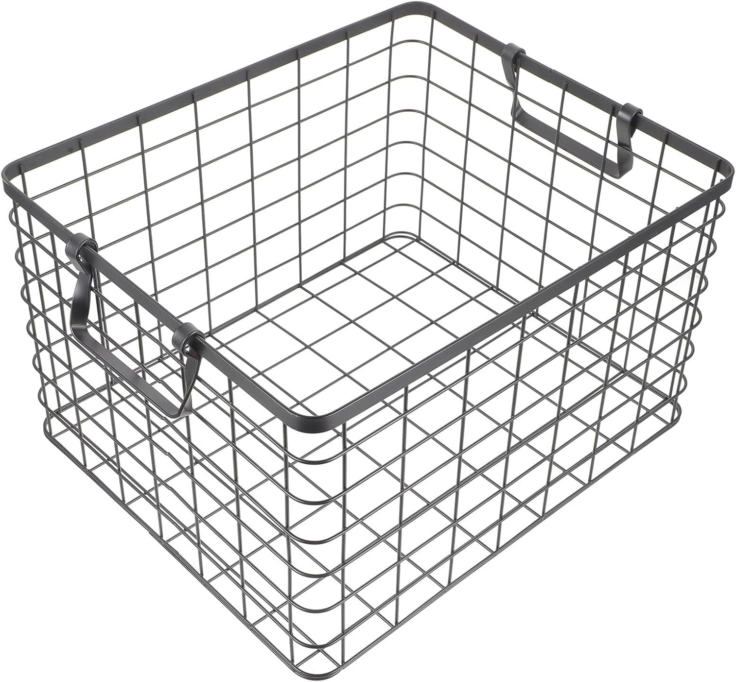 UKCOCO Metal Firewood Storage Holder Iron Log Basket for Outdoor Camping and Use Medium Lightweight Design for Easy Wood Carrying and Storage image number 1