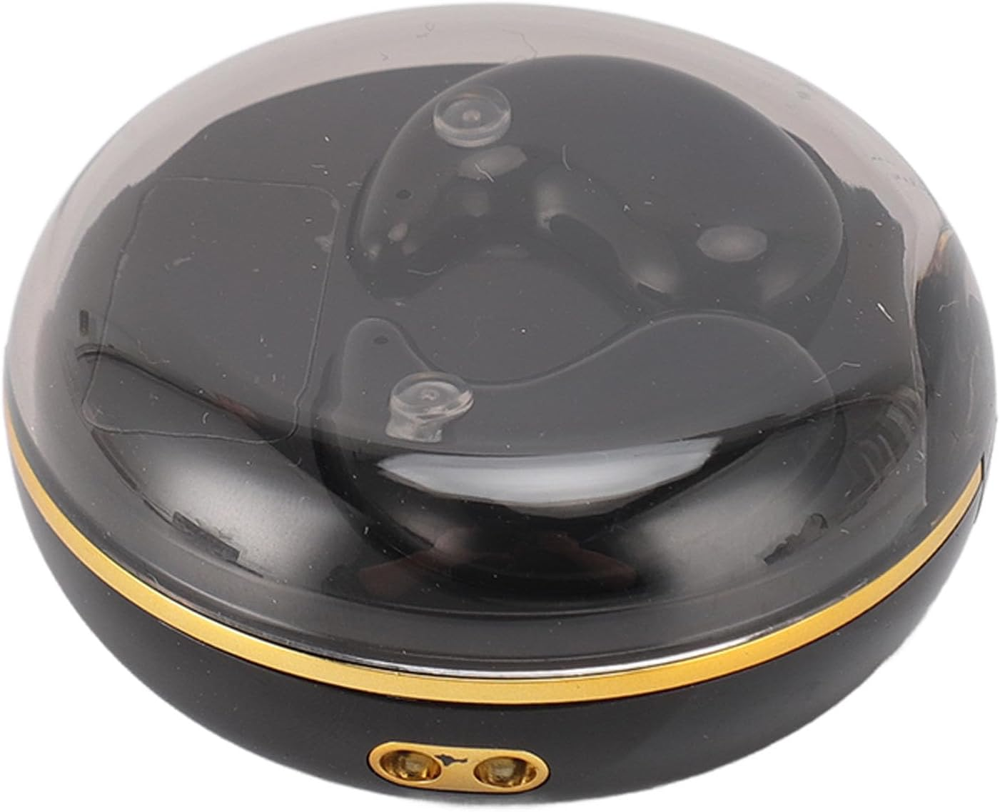 Sleep Headphones with Digital Display Charging Case for Side Sleepers, Bluetooth Earbuds Built in Battery, Wireless Earphones for Sleep Work Workout (Black) - White image number 2