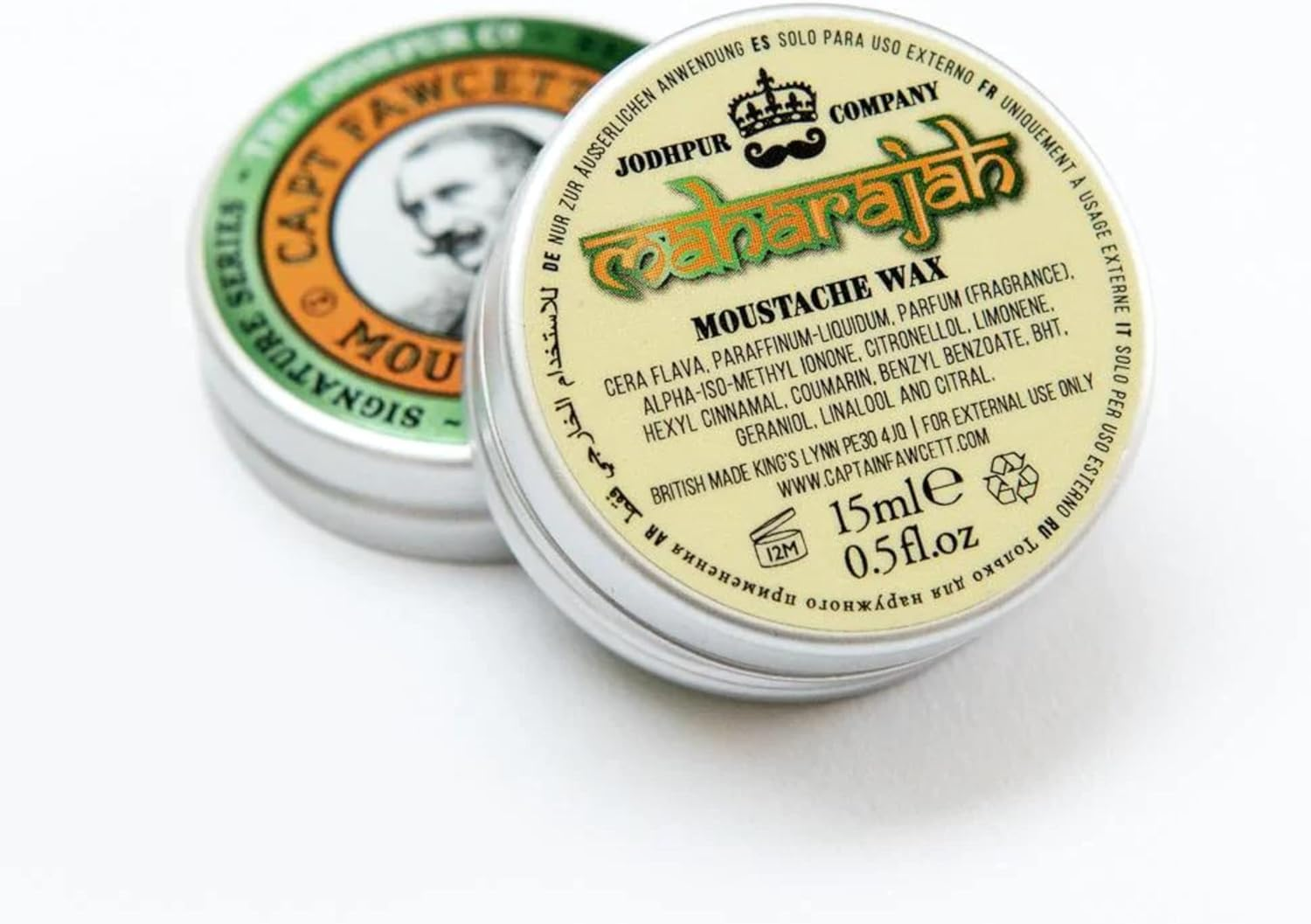 Captain Fawcett Maharajah Mo Wax 15 Ml image number 3