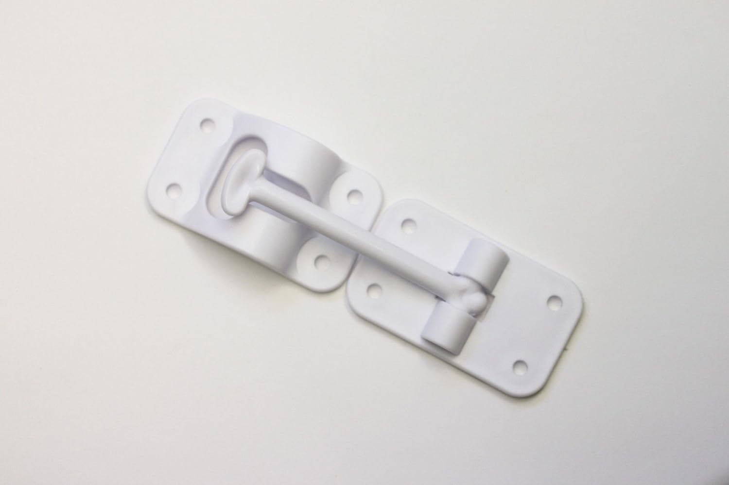 2 Pack: RV T-Style Door Holder Catch 3-1/2 for Latch Holder Camper Trailer Cargo Hatch White image number 2
