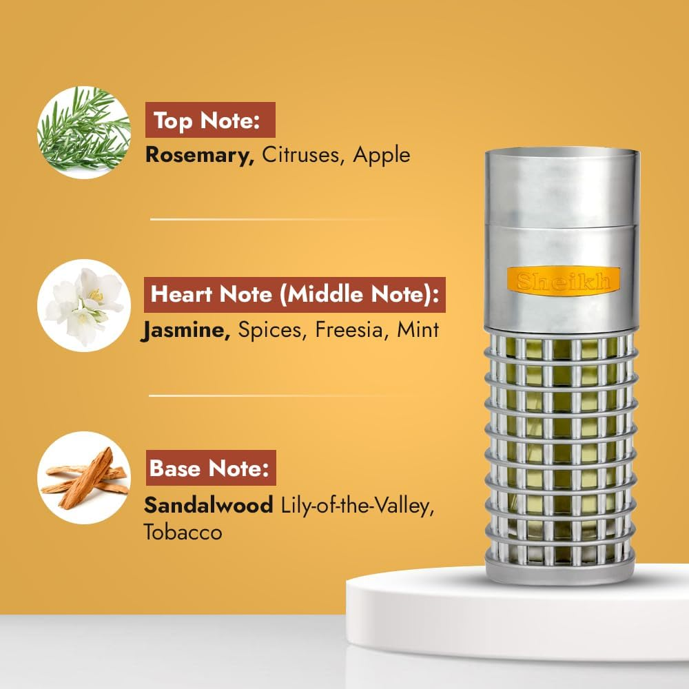 Al Haramain Sheikh for Men 2.9 Oz EDP Spray image number 2