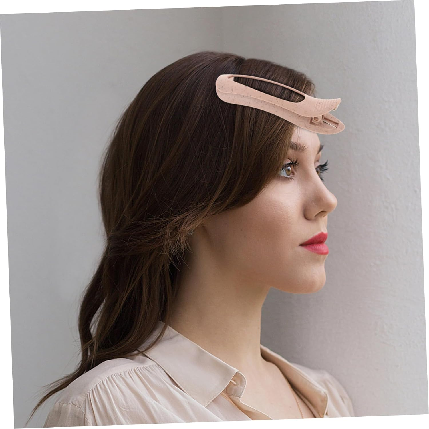 Beatifufu 2Pcs Hair Root Clip Natural Fluffy Volumizing Root Clips for Bangs Styling Tool for Hair Volume