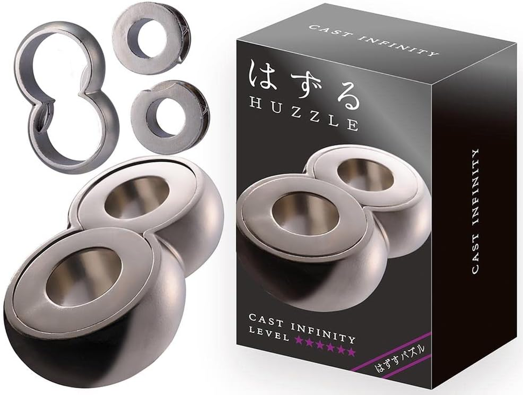 Hanayama Huzzle Level 6 Cast Infinity Puzzle