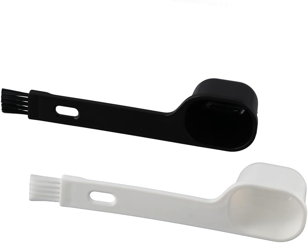 Hobbyme Pack of 4 Plastic Coffee Scoops with Brush & Espresso Grinder Brush for Ground Coffee Cleaning Tea Power Coffee Grinder Spoon image number 6