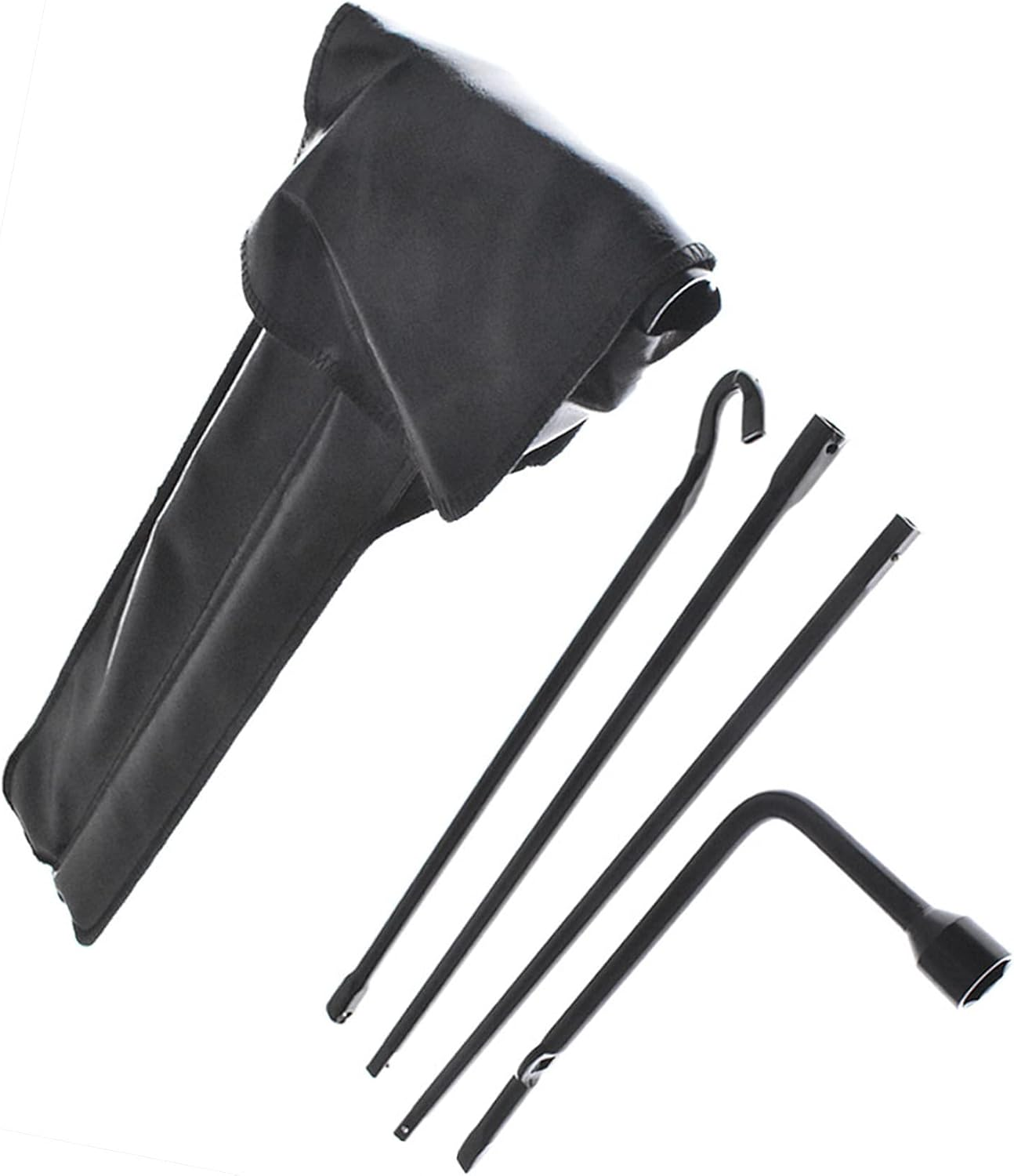 Waltyotur Spare Lug Wrench Tire Tool Kit Jack Spare Lug Wrench Repair Tools Set Replacement for 2005-2013 Toyota Tacoma image number 3