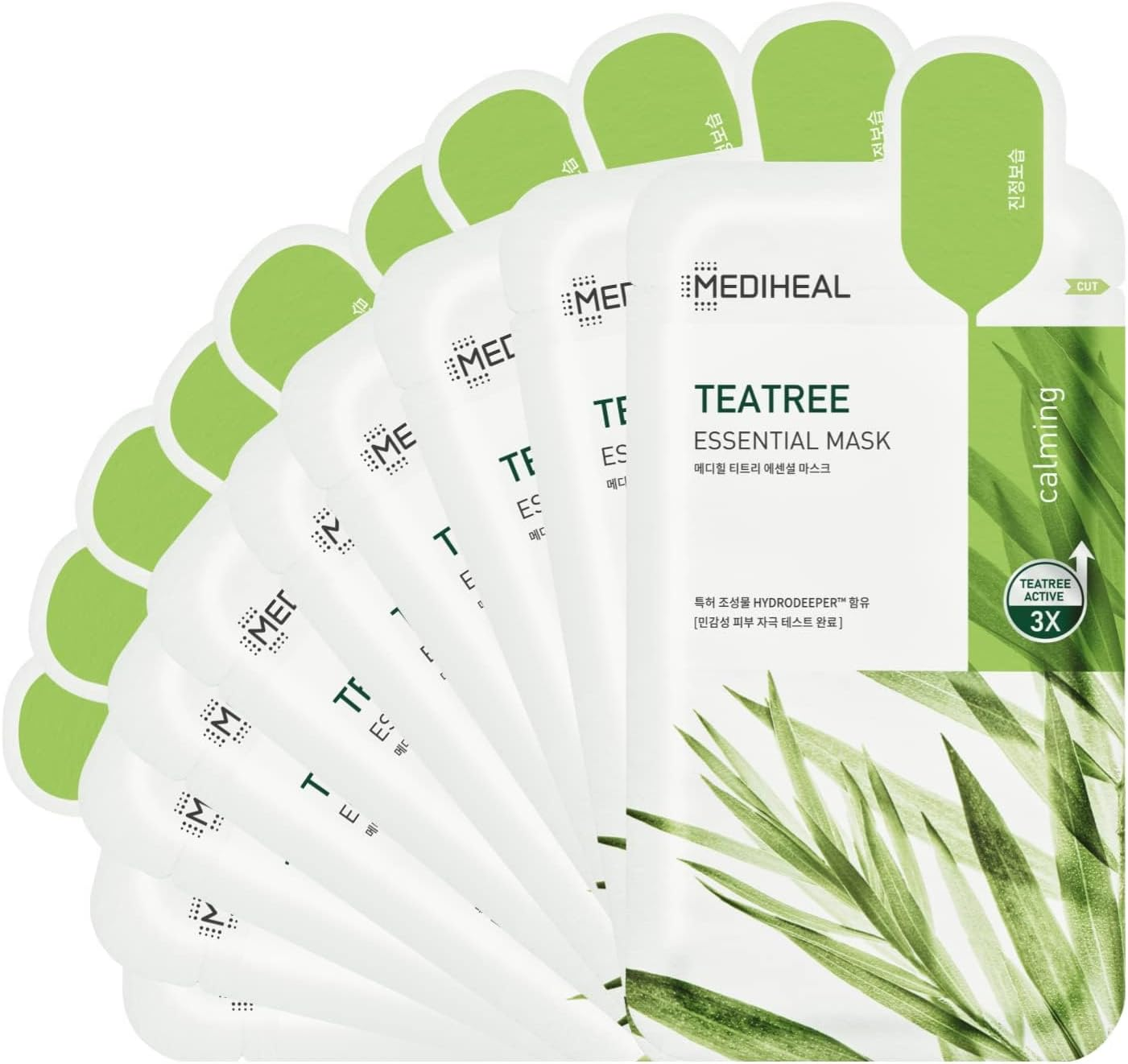 Mediheal Teatree Essential Mask (Pack of 10) image number 3