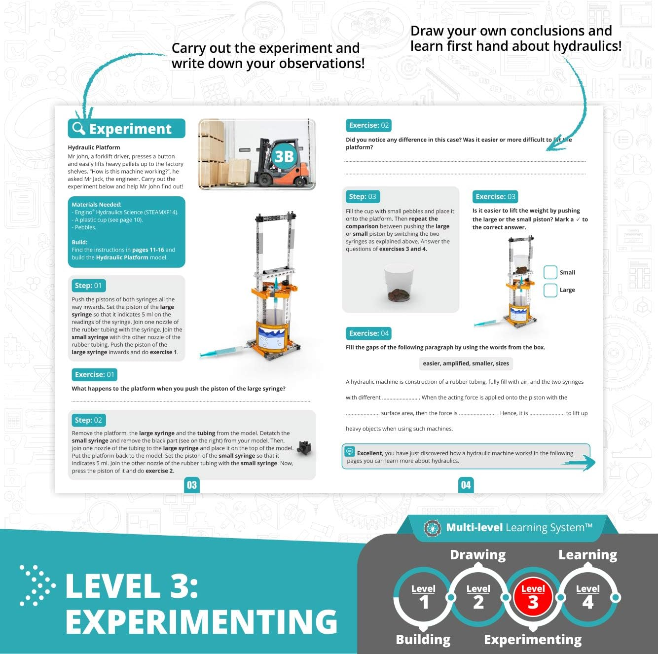 Engino Academy of Steam Hydraulics Science Building Block image number 3