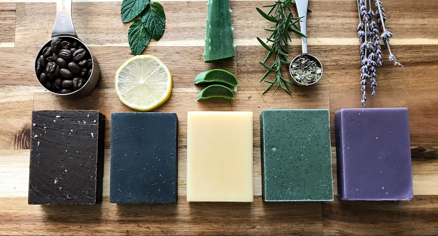 Aspen Kay Naturals Handmade Oatmeal Soap Bar for Face & Body &ndash; Made with Organic Raw Honey, Goats Milk, Organic Shea Butter - Exfoliating Soap &ndash; for All Skin Types - Made in the USA 4.5 Oz image number 5