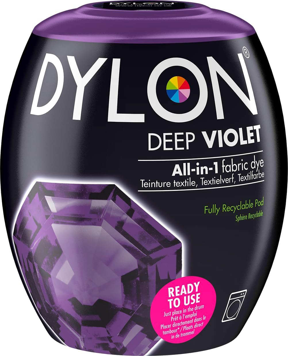 Dylon Machine Dye Pod - Smoke Grey, 350G