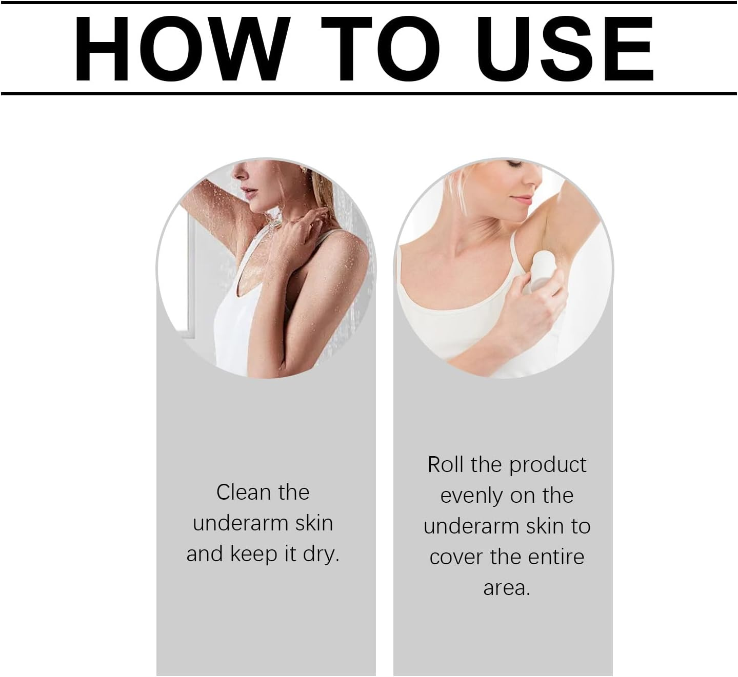 Antiperspirant Deodorant Rollerball, 50Ml, Long-Lasting Fresh Menthol Scent, Gentle Formula image number 2