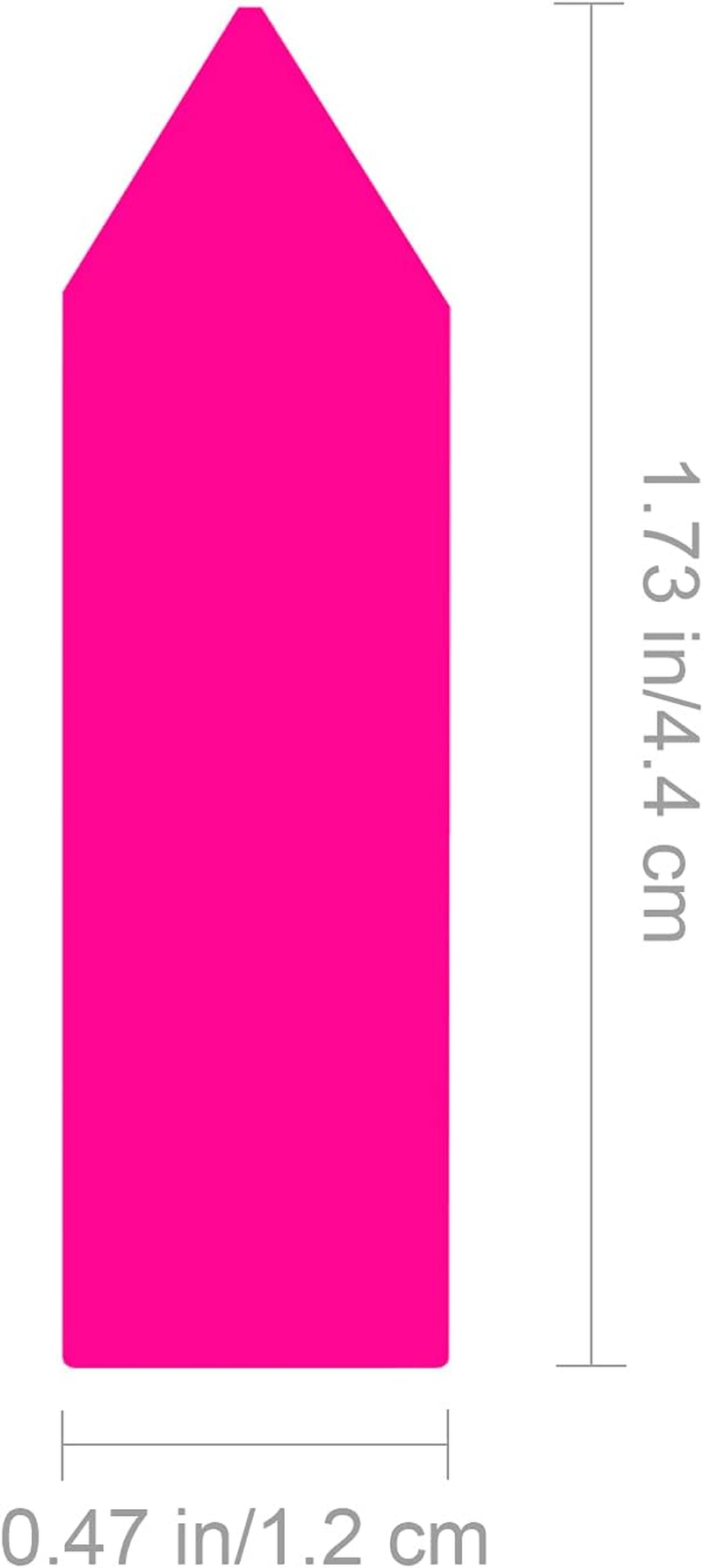 VANRA 960 Pieces Sticky Index Tabs Page Markers Flags Sticker Colored Page Notes Writable Labels for Bookmarks, 6 Sets (Arrow Flags, 8 Colors) image number 5