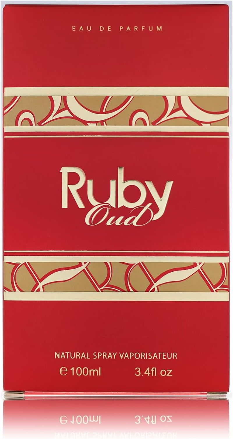 Ruby Oud by Fine Perfumery for Unisex - 3.4 Oz EDP Spray