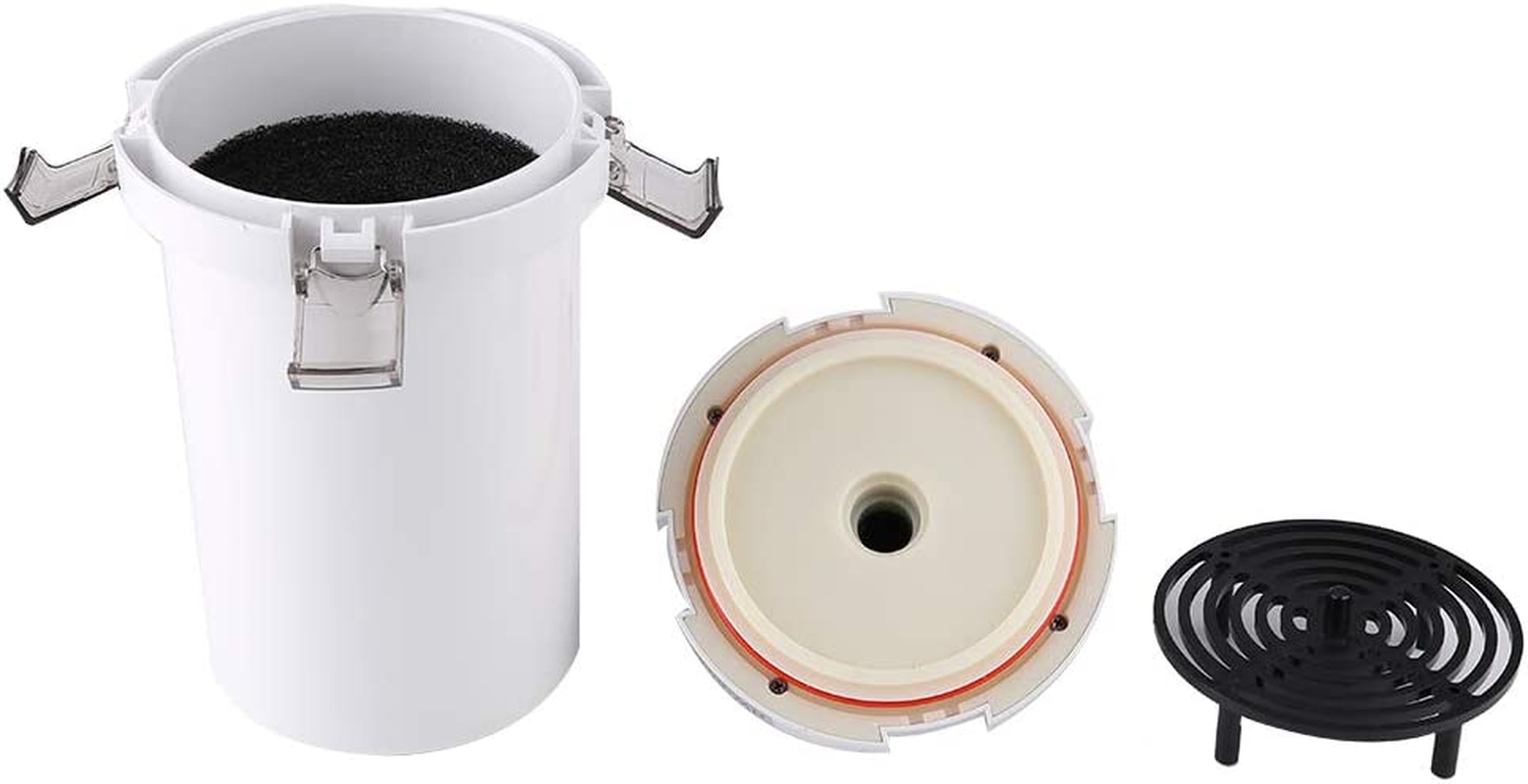 Aquarium Canister Filter, Aquarium Fish Tank External Canister Filter with Pump Table Mute Filters Bucket-High Effeciency/Enery-Saving/Low Noise External Canister Filter for Fish Tank (HW-602) image number 1