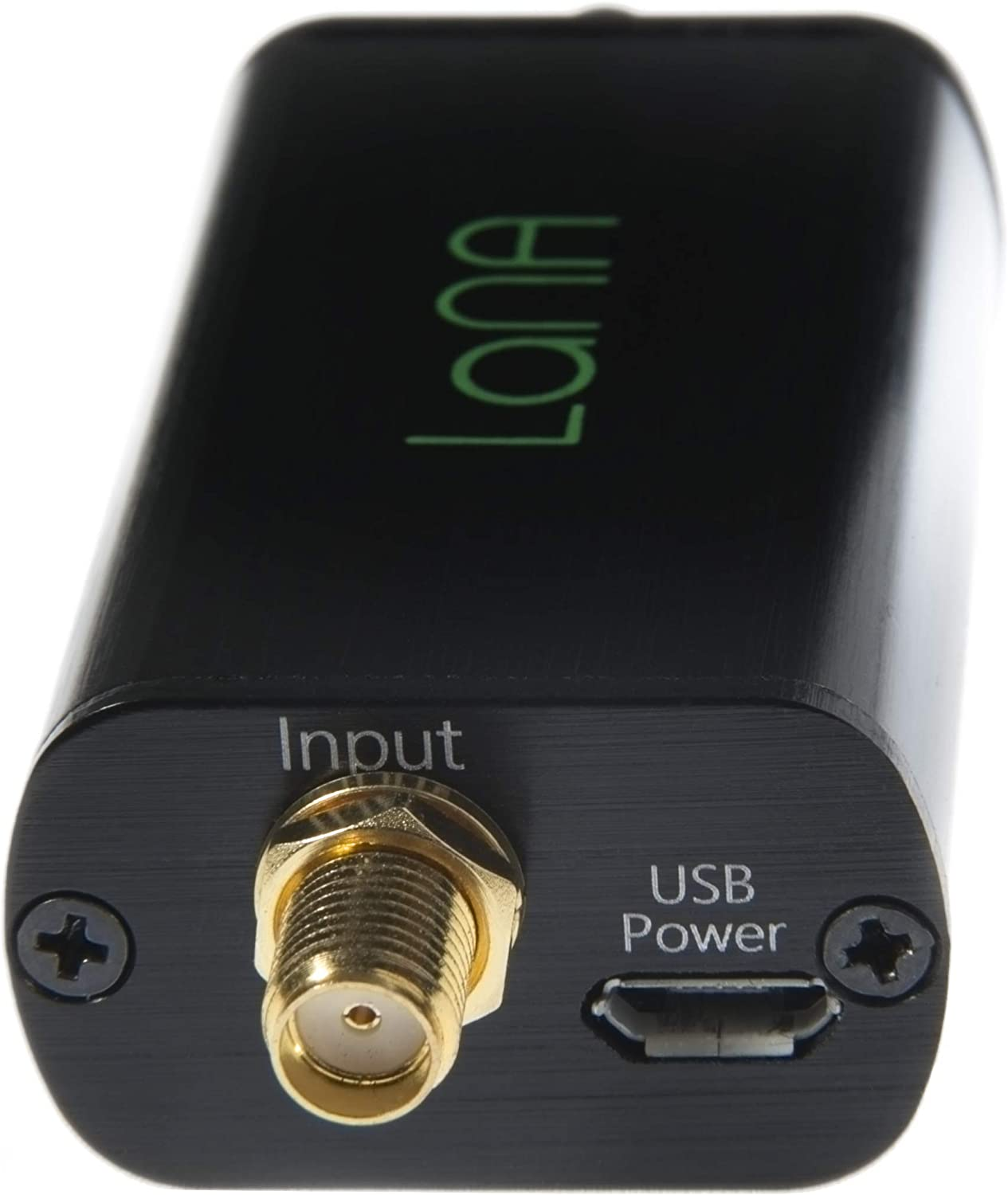 Nooelec Lana - Ultra Low-Noise Amplifier (LNA) Module for RF & Software Defined Radio (SDR) with Enclosure & Accessories. Wideband 20Mhz-4000Mhz Frequency Capability with Bias Tee & USB Power Options image number 1