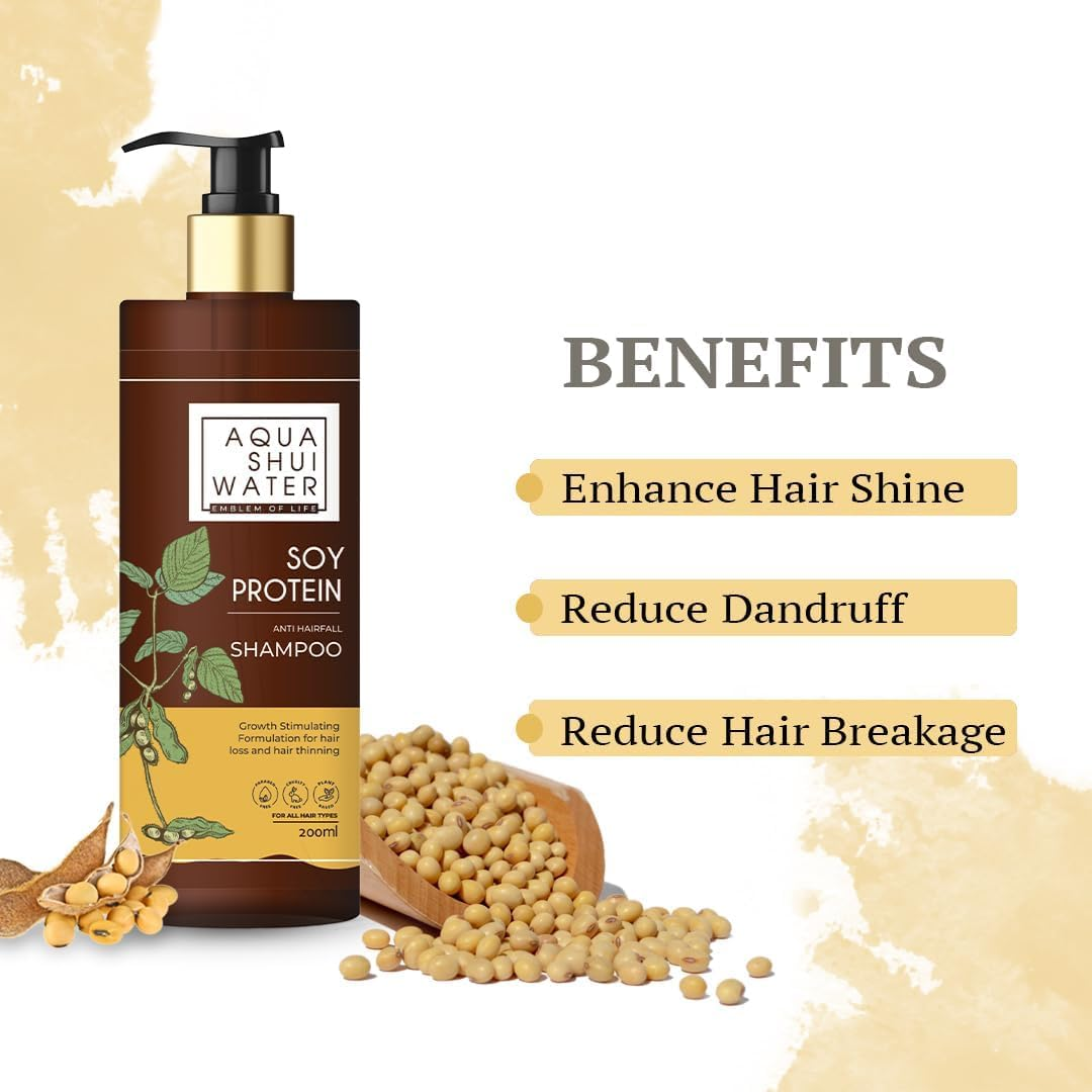 MANTRAMART Hair Strengthening Shampoo | Paraben & Sulfate Free | Soy Protein Formula | Nourishing & Volumizing | Suitable for All Hair Types | 200 Ml image number 1