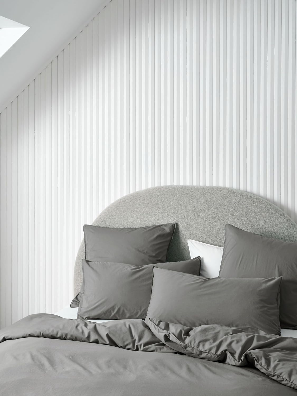 Linen House Terra Quilt Cover Set, Steel, Double Bed image number 5