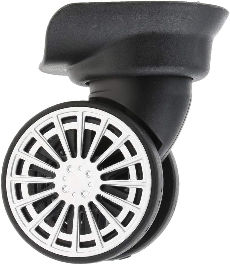 Eigell 2 Pieces/Set Mute Swivel Wheels for Replacement Luggage Casters DIY-A60# image number 4
