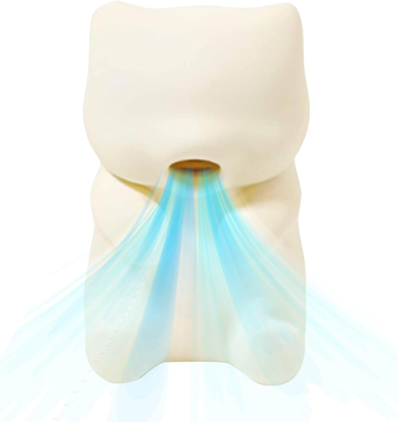 Mini Food Cooling Fan, Usb Rechargeable Cat-Shaped Cooler with Portable Design, Food Cooling Tool for Home, Kitchen Gadget, Kitchen & Dining Gadgets Accessory for Offices Travel 3.15X2.56 Inches