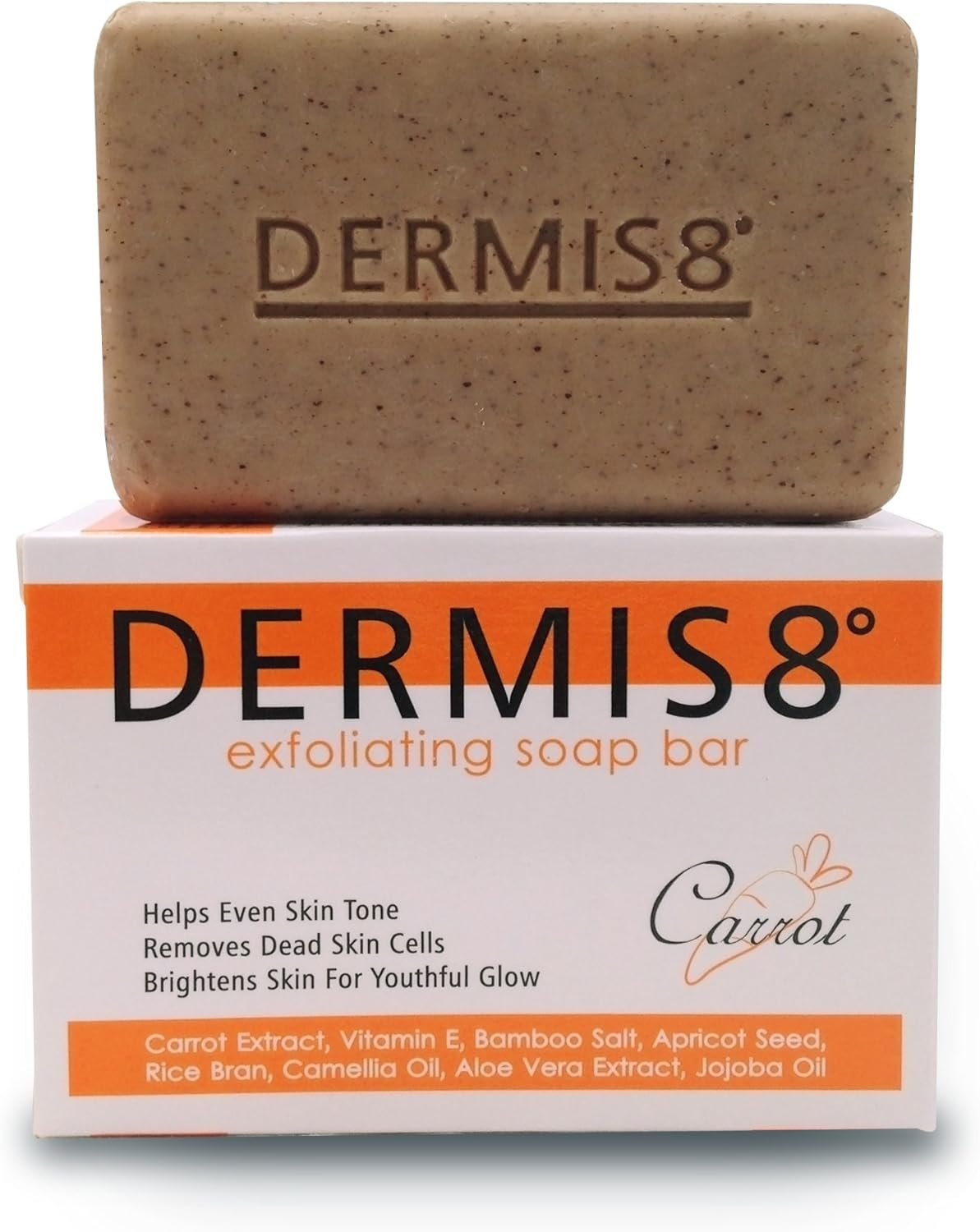 Dermis8 Exfoliating Brightening Soap 210Ml (200Gr)