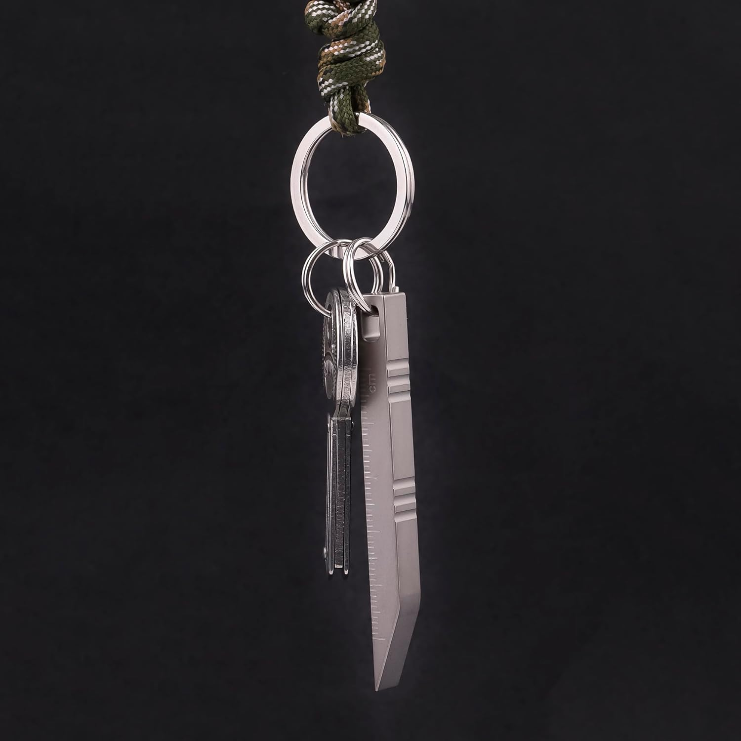 Hamans Mini Titanium EDC Lever Pocket EDC Tool Gadget Keychain Tool Opener Driver, LQG01 image number 5