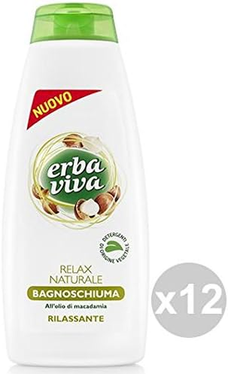 Set of 12 Gras Viva Bad Relaxing 500 Ml Soaps and Cosmetics image number 1