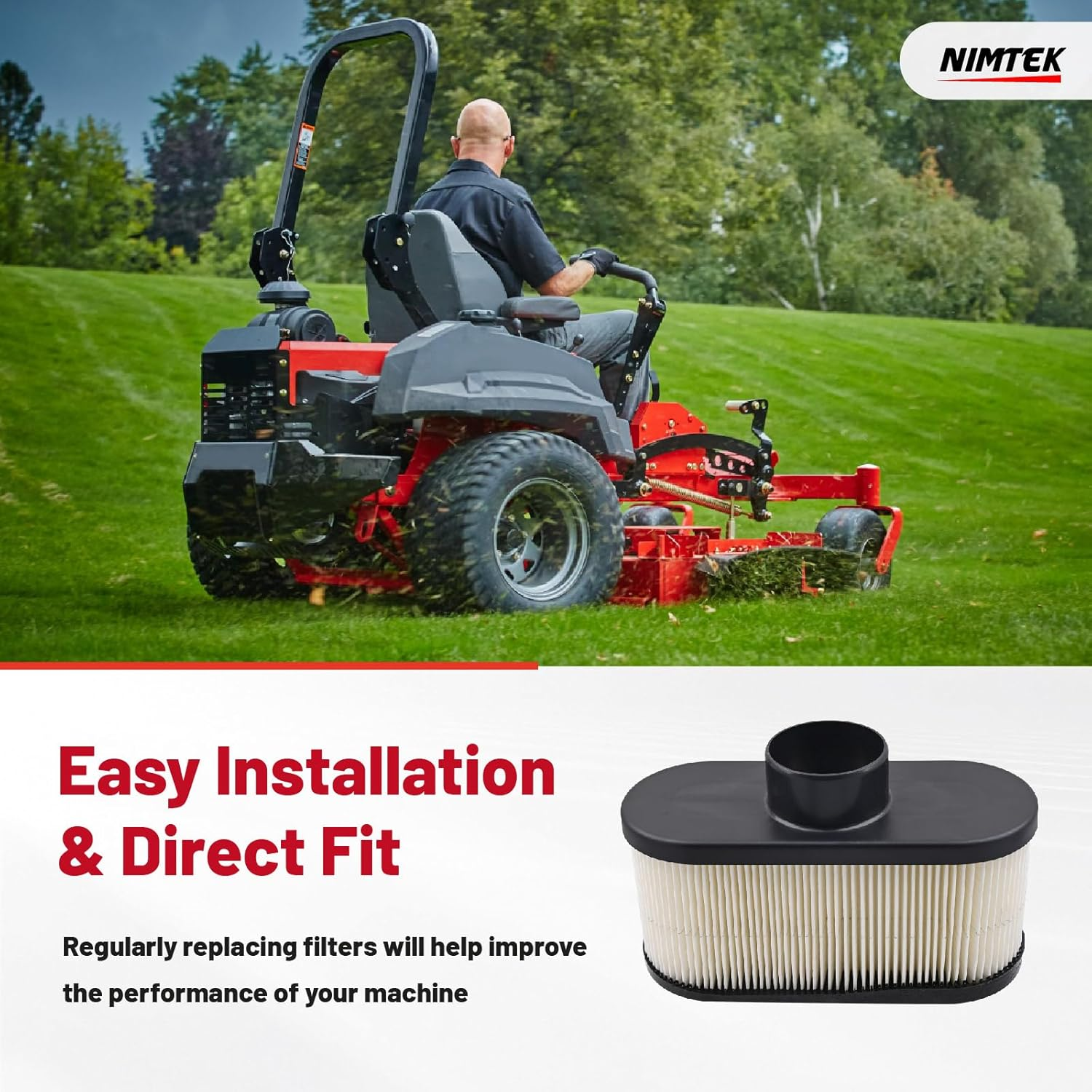 FR691V Tune up Kits 11013-0752 Air Filter for Kawasaki FR691V FR730V FR651V FS481V FS541V FS600V FS651V FS691V FS730V 4-Stroke Engine Lawn Mower image number 5