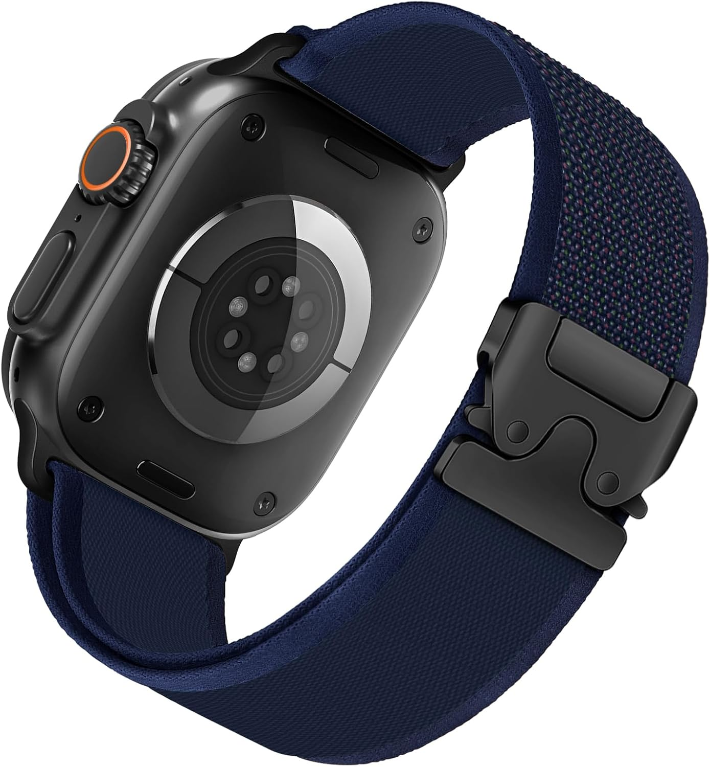 Trail Loop Nylon Band for Apple Watch Ultra 2/3/Ultra Band 49Mm 46Mm 45Mm 44Mm 42Mm 40Mm 41Mm 38Mm, Rugged Sport Fabric Strap for Apple Watch Series 11 10 9 8 7 6 5 4 3 SE SE2/3 Iwatch Bands Men Women