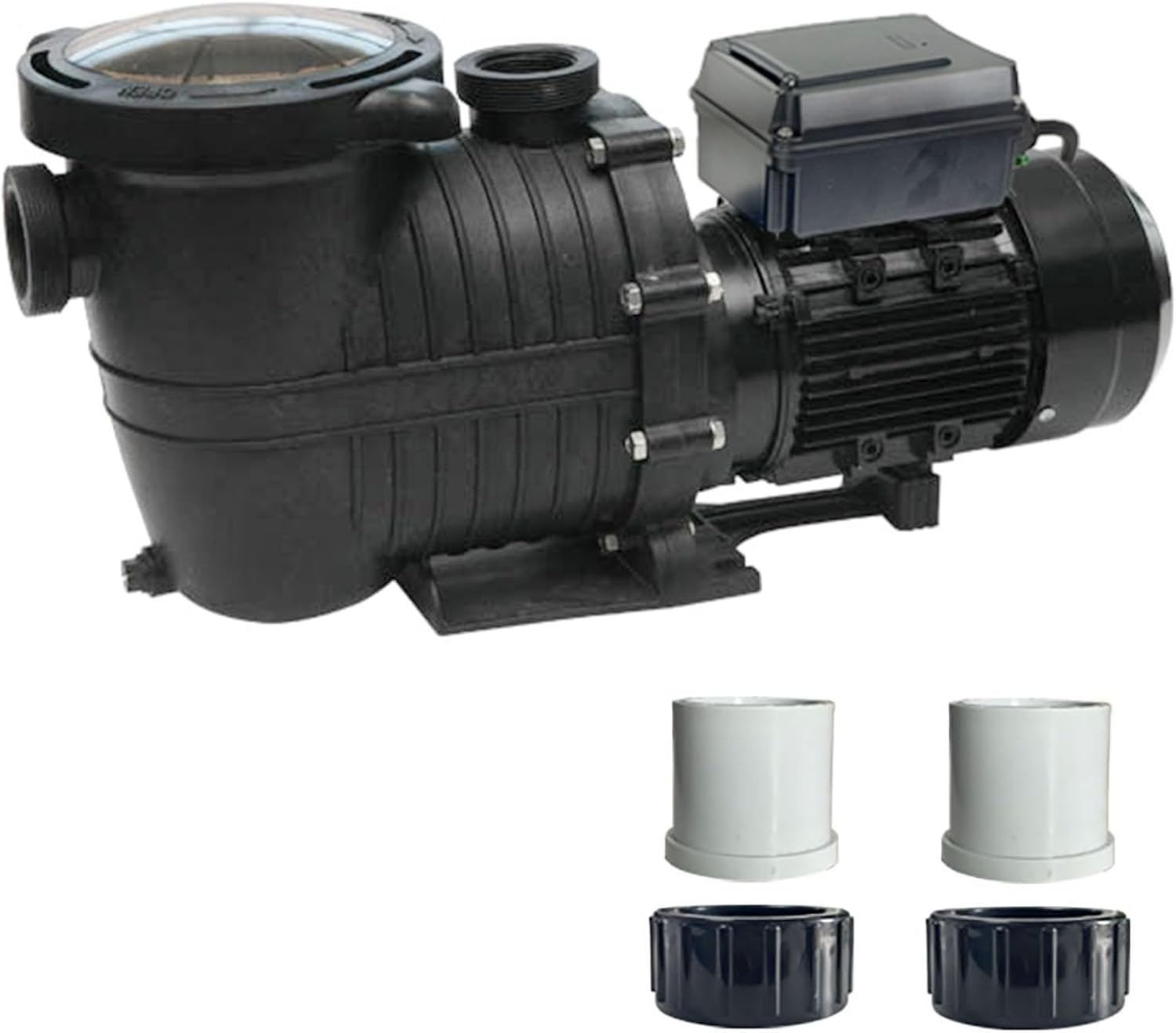Variable 3-Speed Swimming Pool Pumps, 1500W 2.0 HP Multiple Speed Programmable Pool Pump, 230Vac 410L/M Intelligent In-Ground and above Ground Pool Pump image number 2