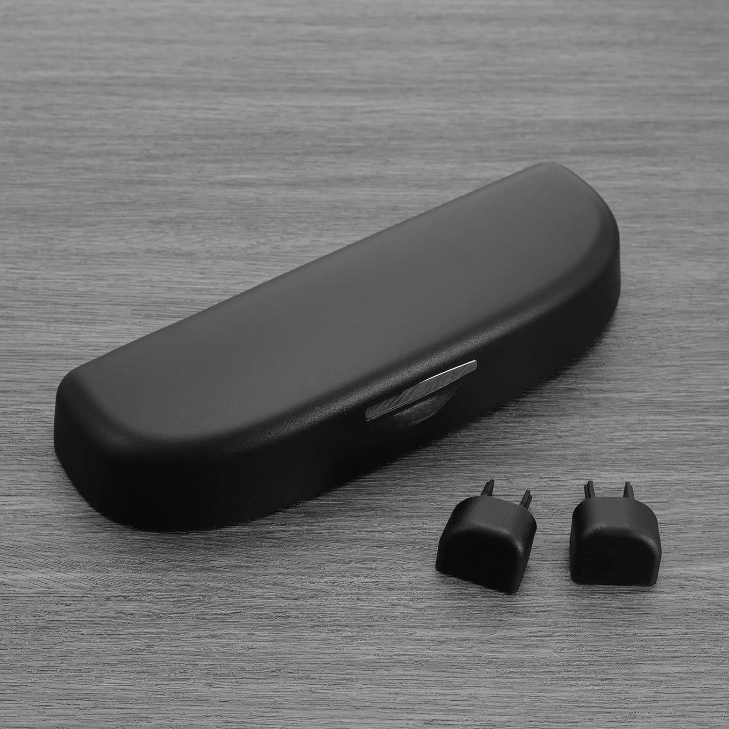 Emsea Sunglasses Case with Installation Tools Compatible with Toyota CHR, Corolla, RAV4, Yaris, Camry Car Sunglasses Storage Box Organizer Interior Accessories Black image number 5