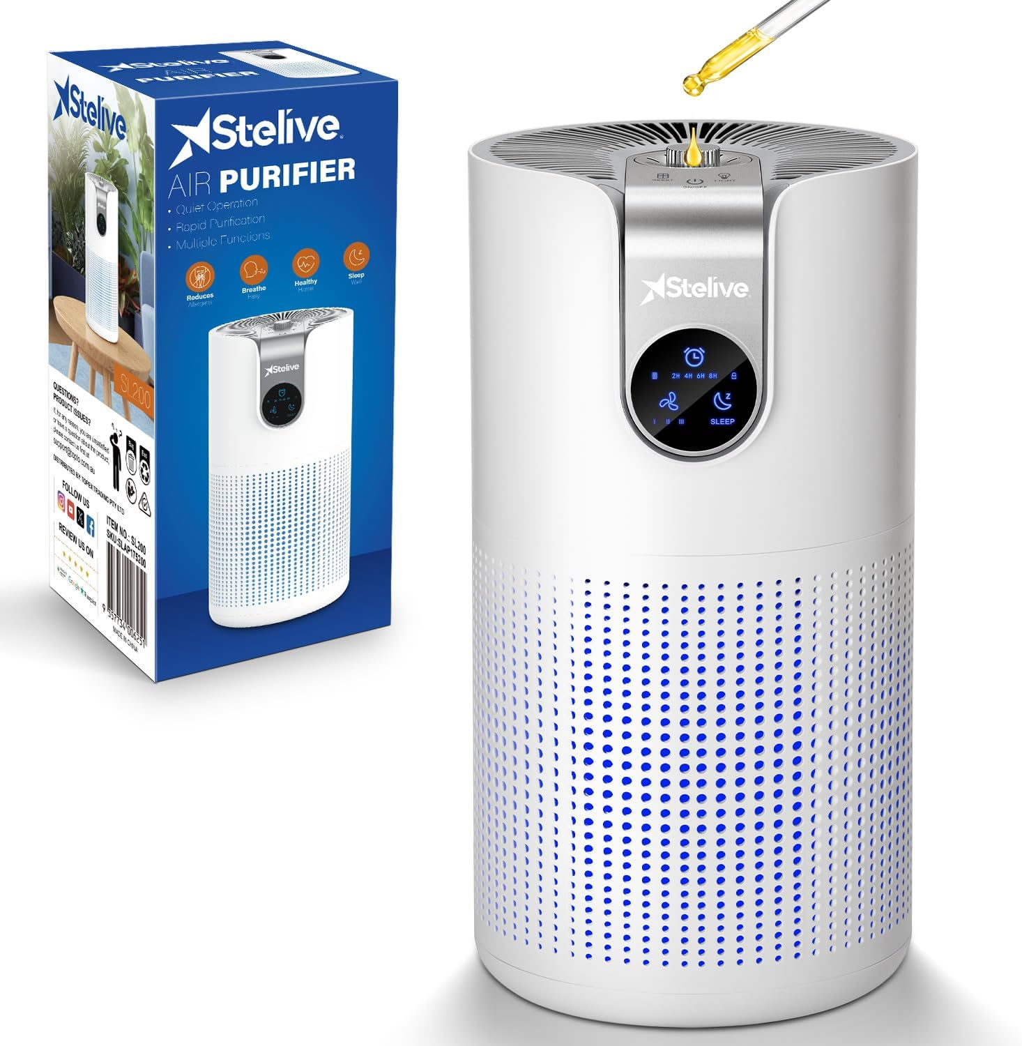 Stelive Air Purifier (Air Purifier Filter Replacement) image number 1