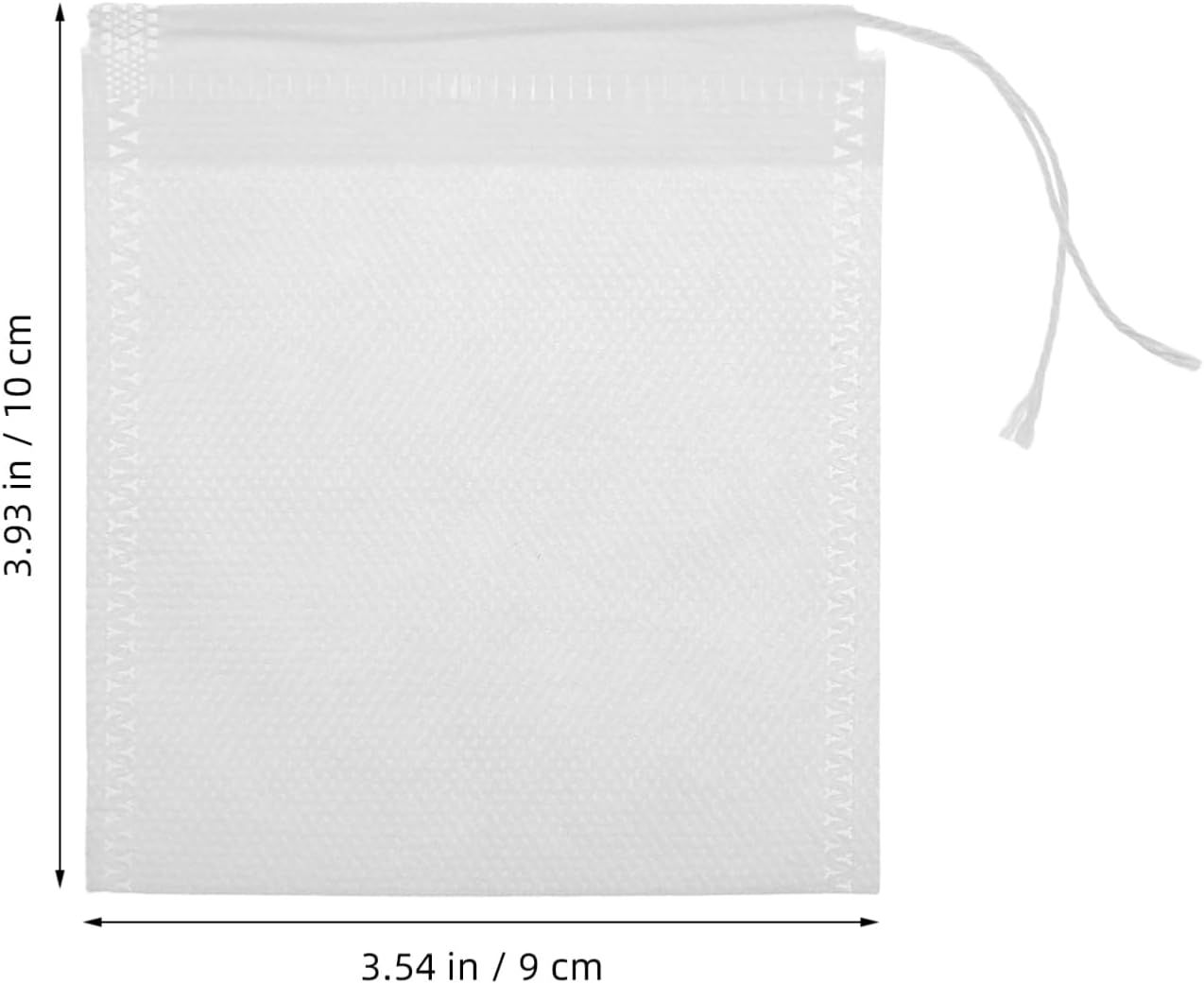 OHPHCALL Loose Tea Storage Sachets 100Pcs Tea Infuser Holder Reusable Sachets Drawstring Filter image number 4