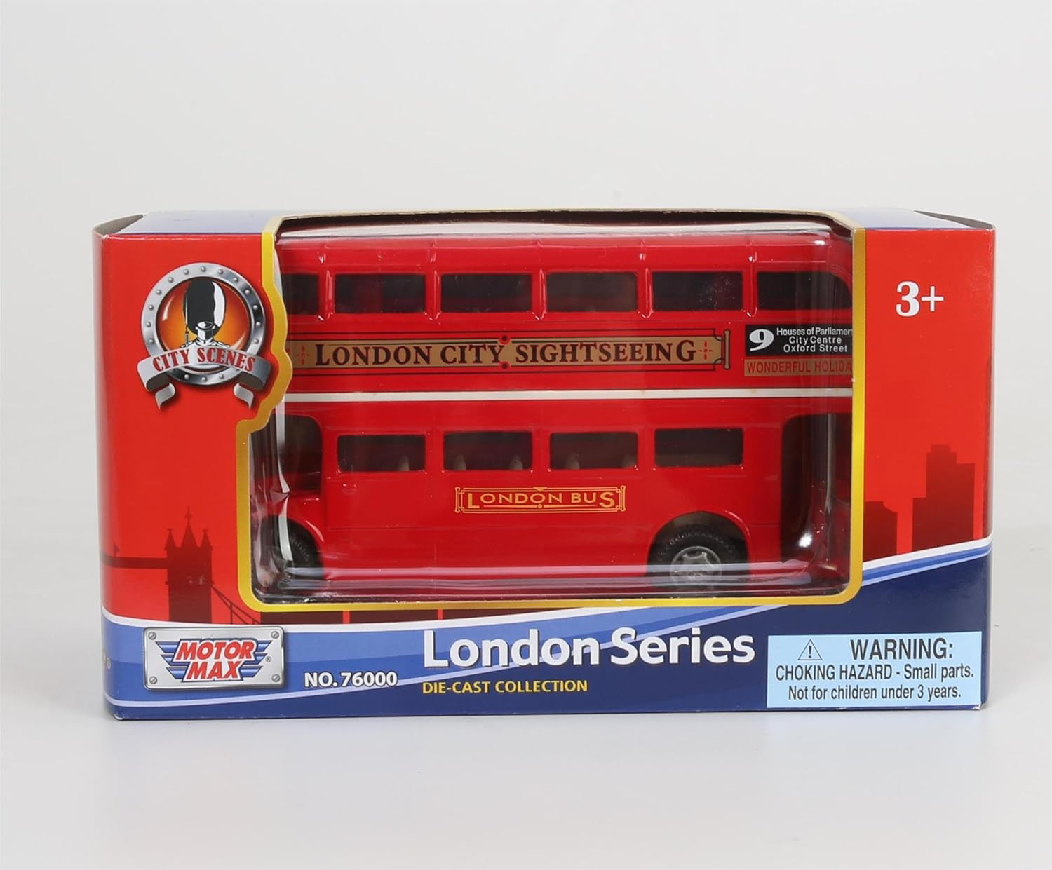 Wuiil London Bus Routemaster City Tourist Closed Top Diecast 1/76 Scale Diecast image number 1