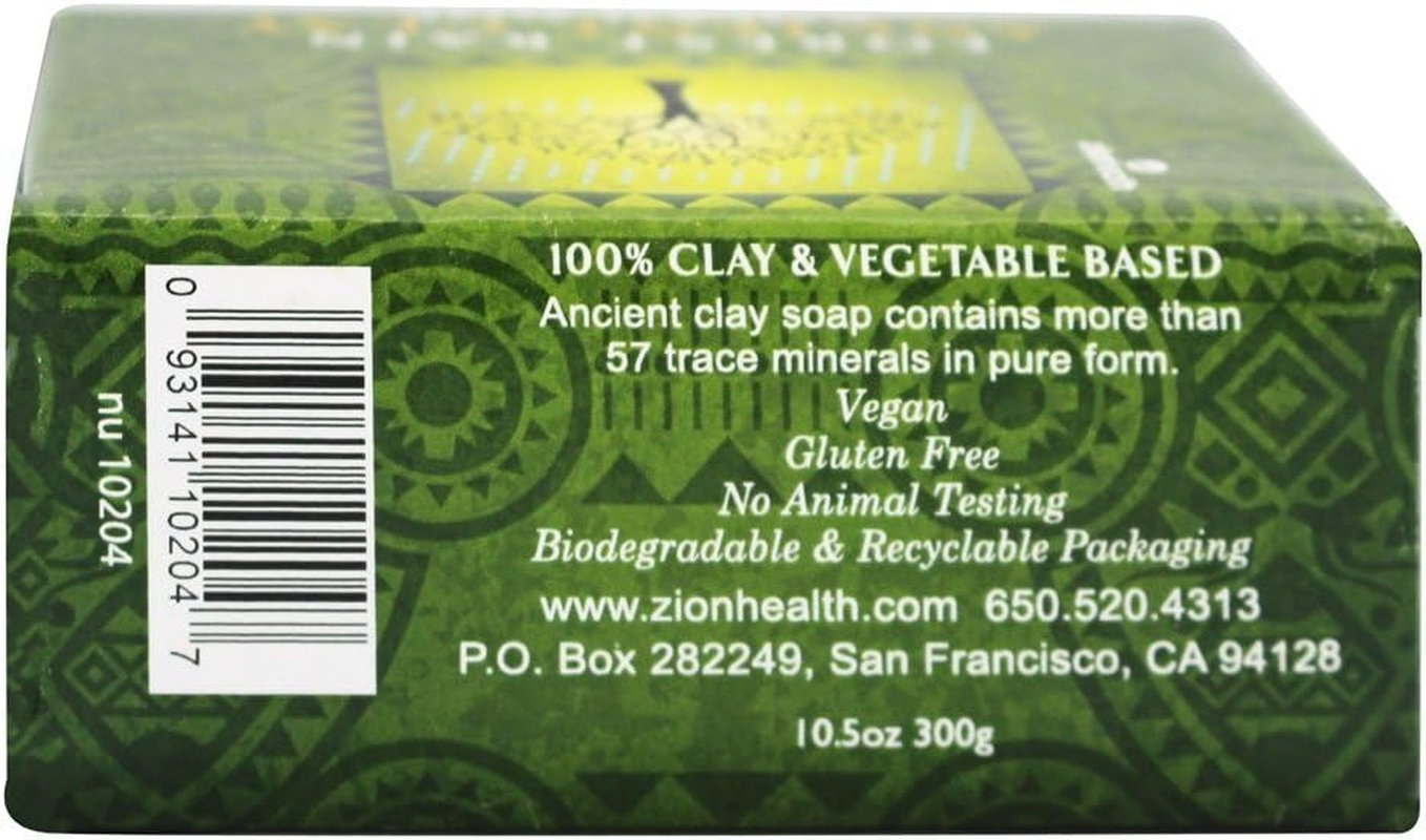 Zion Health - Organic Ancient Clay Soap Forest Rain - 10.5 Oz. image number 1
