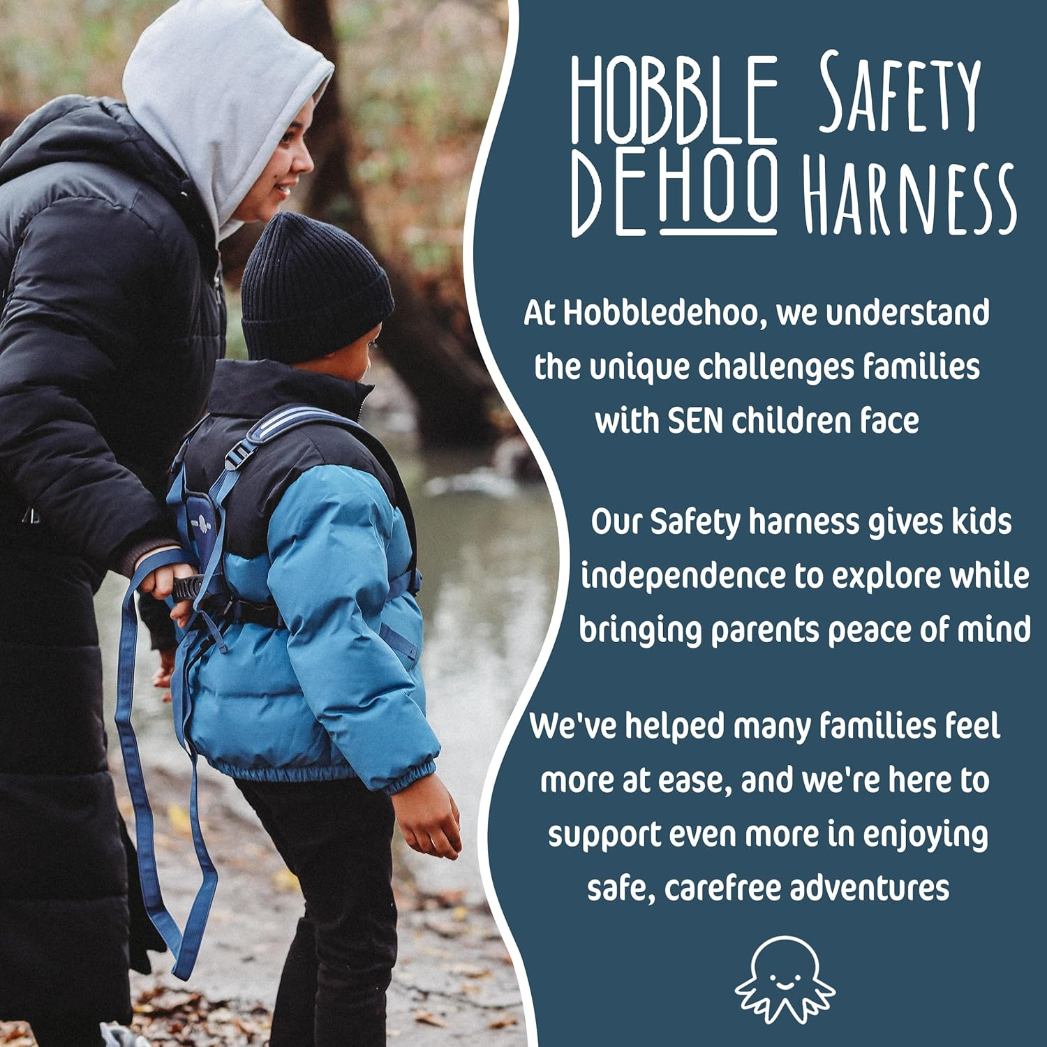 Hobbledehoo XL Active Child'S Harness - Ensuring Everyday Safety and Supporting SEN Autism Safety