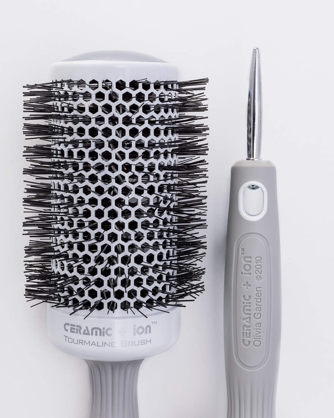 Olivia Garden Hairbrush Mega Ceramic plus Ion 80Mm image number 6