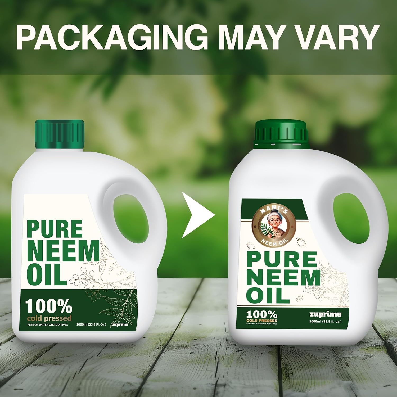 Nani'S Pure Neem Oil for Plants Concentrate - Dilute for Use as Organic Neem Oil Spray for Plants, Outdoor & Indoor Use - 100% Cold Pressed - Horticultural Enhanced Plant Health & Shine Need (34 Oz) image number 5