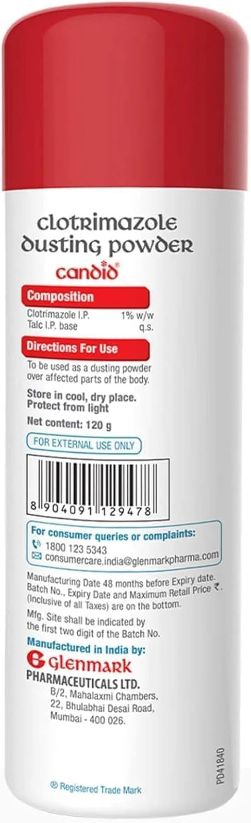 Candid Expert Skin Solution Dusting Powder, 120G X 2