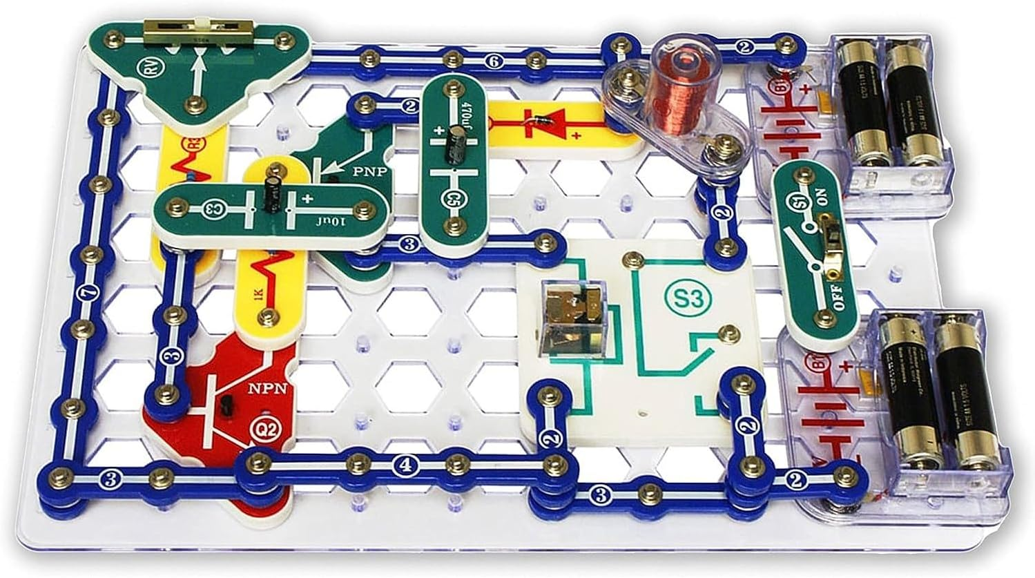 Snap Circuits SC-750 Extreme Electronics Discovery Kit image number 2