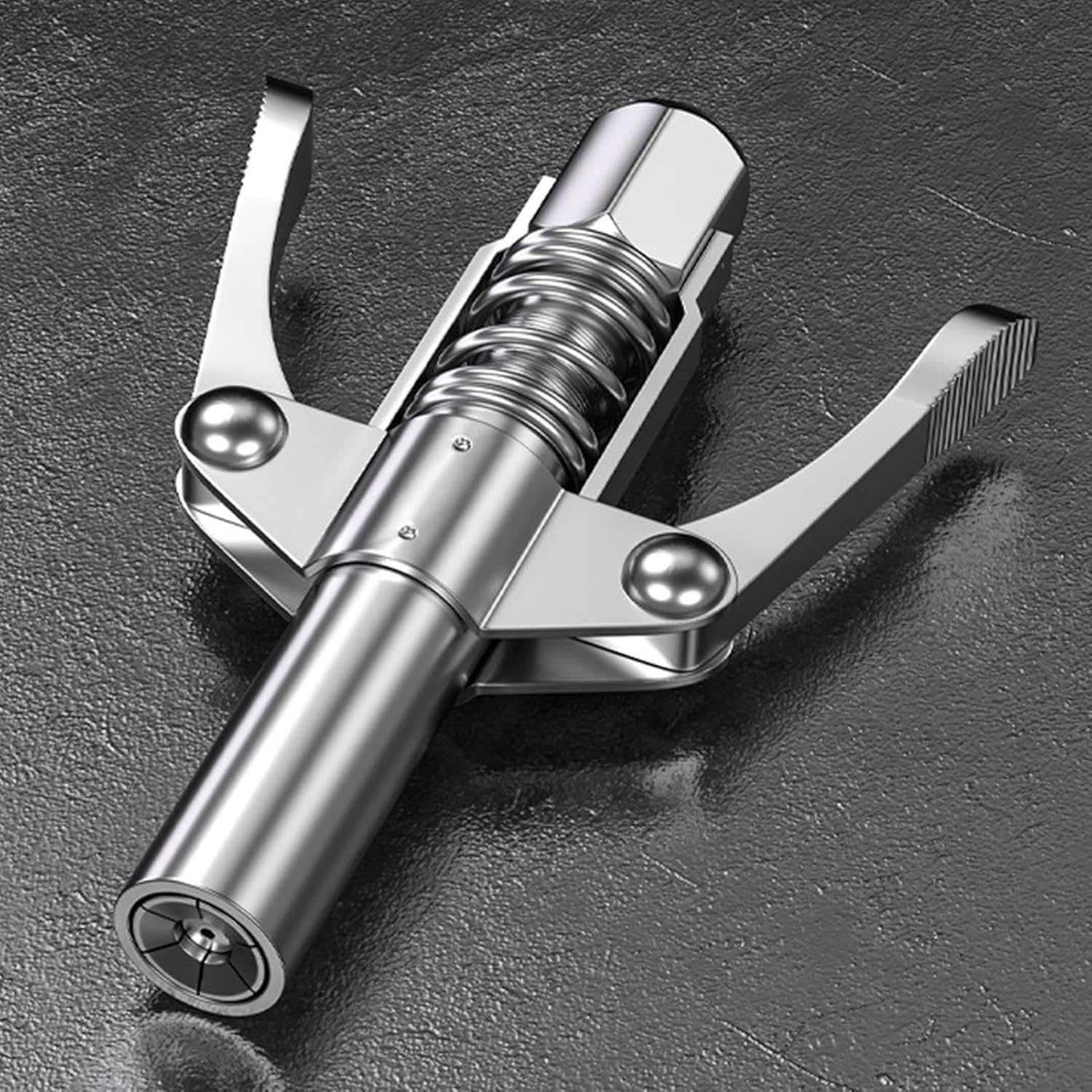 Lock and Lube Grease Coupler,Leakproof High Pressure Grease Fittings - Replacement Parts for Machine Engineering Lubrication Automotive Greasing Trailer Vehicle Trucks Car Industrial image number 3