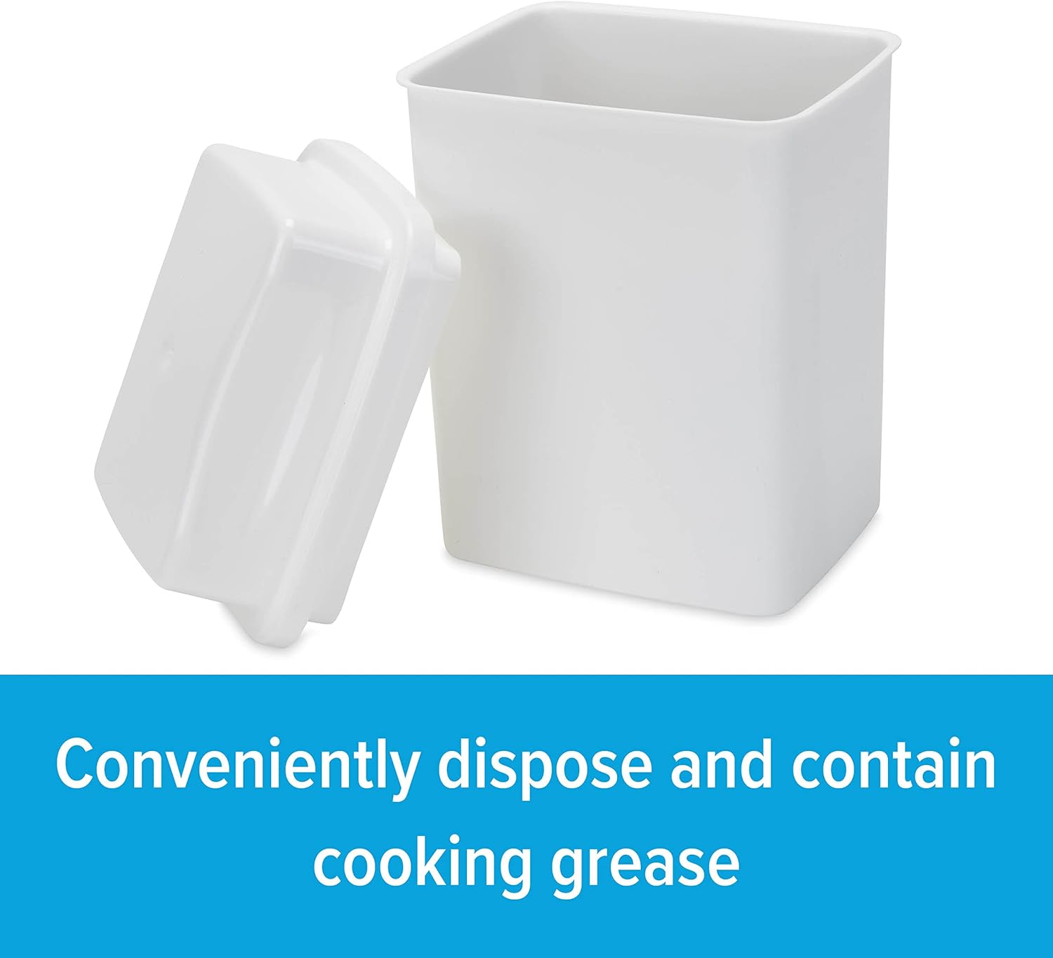 Camco Cooking Grease Storage Bin | Help Stop RV and Marine Kitchen Drains from Getting Clogged | Foil Liners Hold Liquid up to 200-Degrees Fahrenheit (42281) image number 3