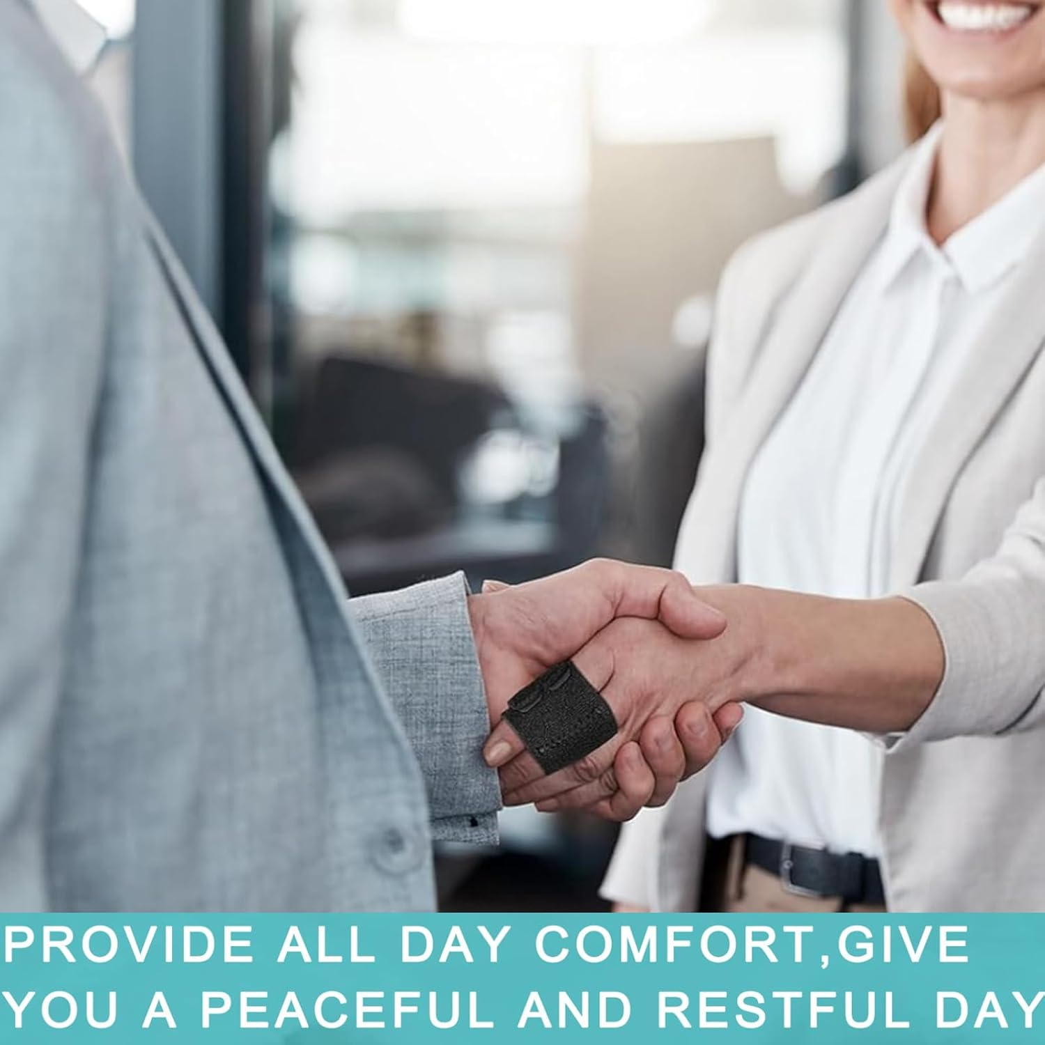 OBLEGY Finger Splints Finger Sleeves Finger Protectors Sports Compression Finger Wraps Perfect for Sport Basketball, Tennis, Volleyball, Two Finger