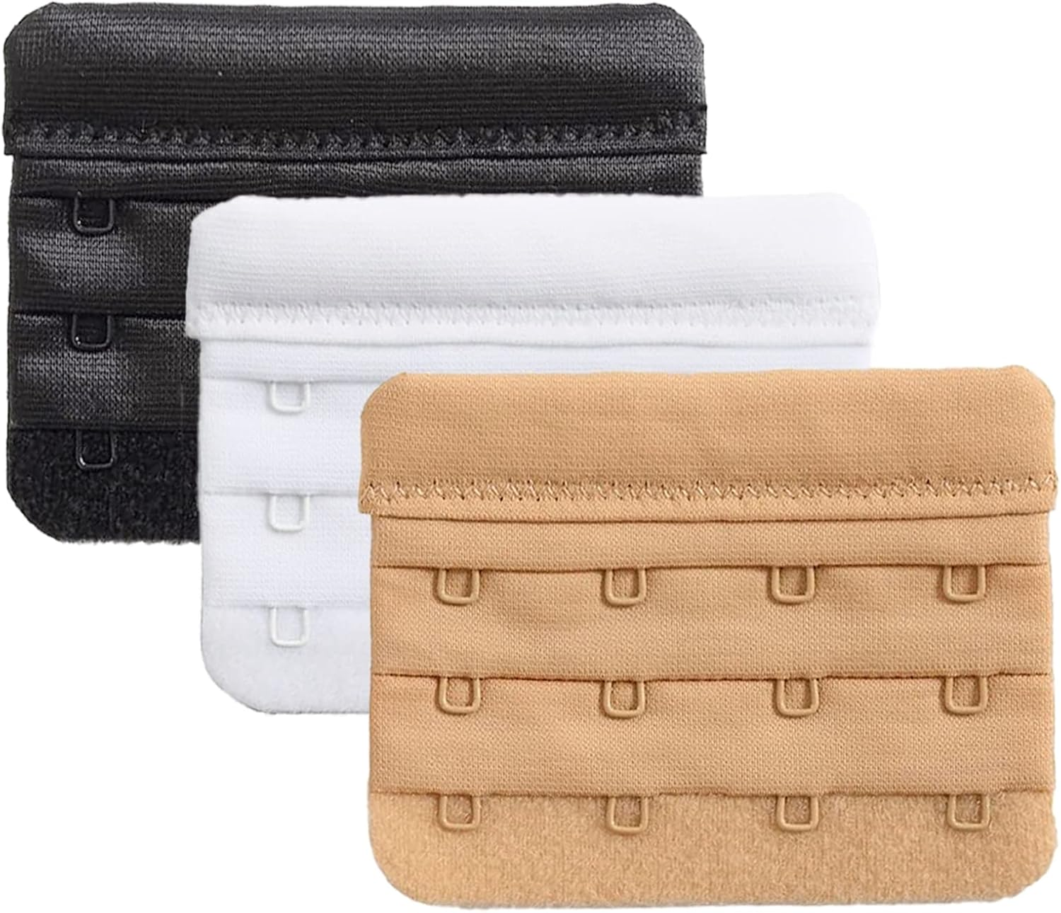 Black White Beige Bra Extenders Bra Extender 2 3 4 5 Hook for Women