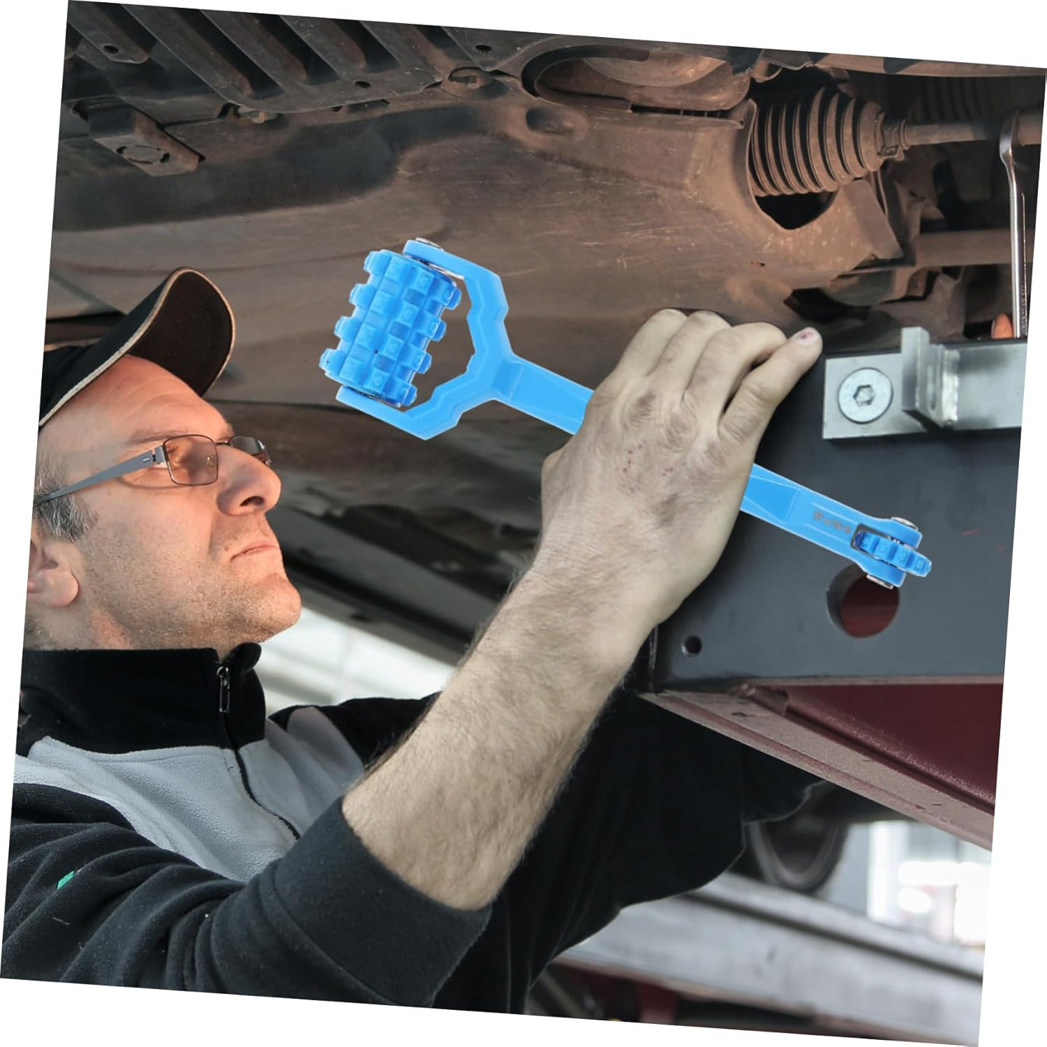 SEWOART Dual-Head Car Sound Deadening Roller Automotive Noise Reduction Tool Soundproofing Material Application Roller image number 4