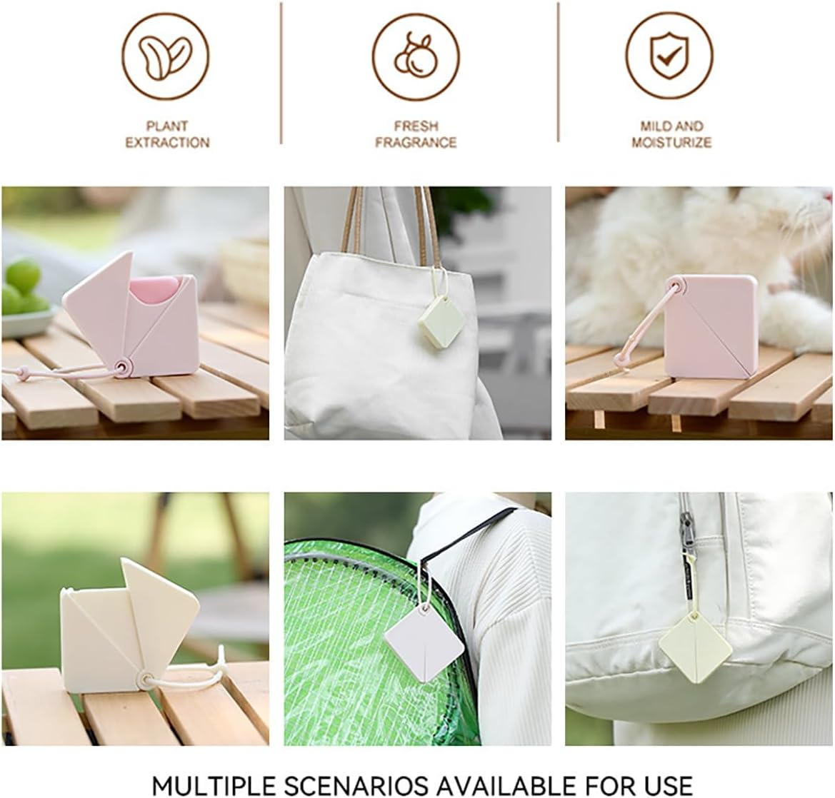 Sunch Craft 3 Boxes 150 Sheets Paper Soap Sheets Portable Travel Disposable Soap Paper Sheets Hand Washing Soap Paper (Pear Peach Lychee) image number 3