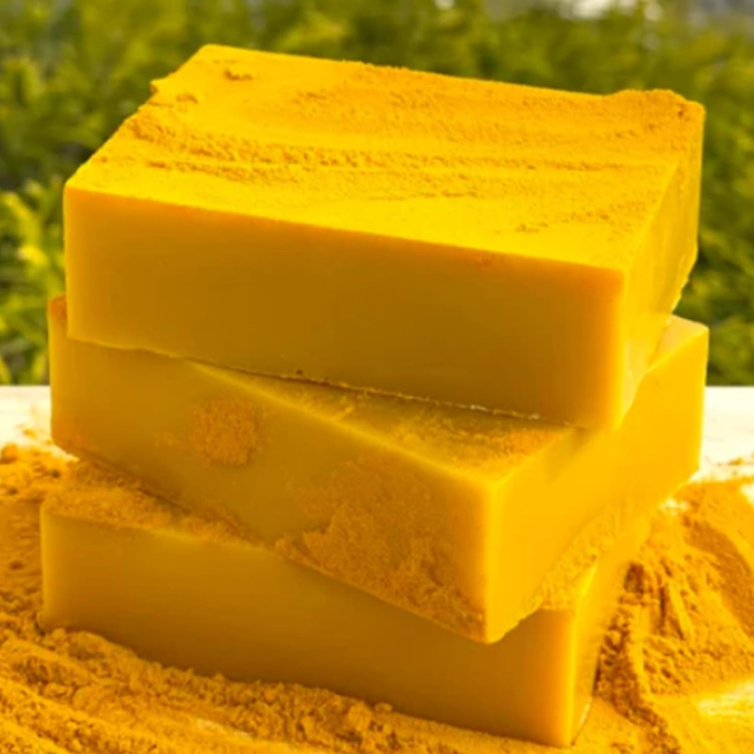 Honey Glow Lemon Turmeric Kojic Acid Soap Bar for All Skin Types, Turmeric Handmade Brightening Soap for Face ＆ Body (3) image number 6