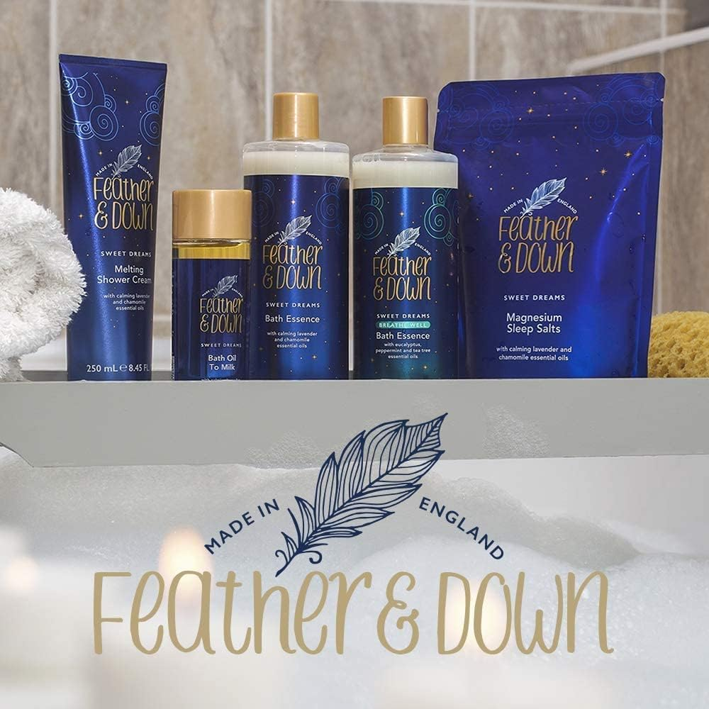 Feather & down Sweet Dream Melting Shower Cream (250Ml) - with Calming Lavender & Chamomile Essential Oils. Cruelty Free. Vegan Friendly. Natural Extracts. image number 5