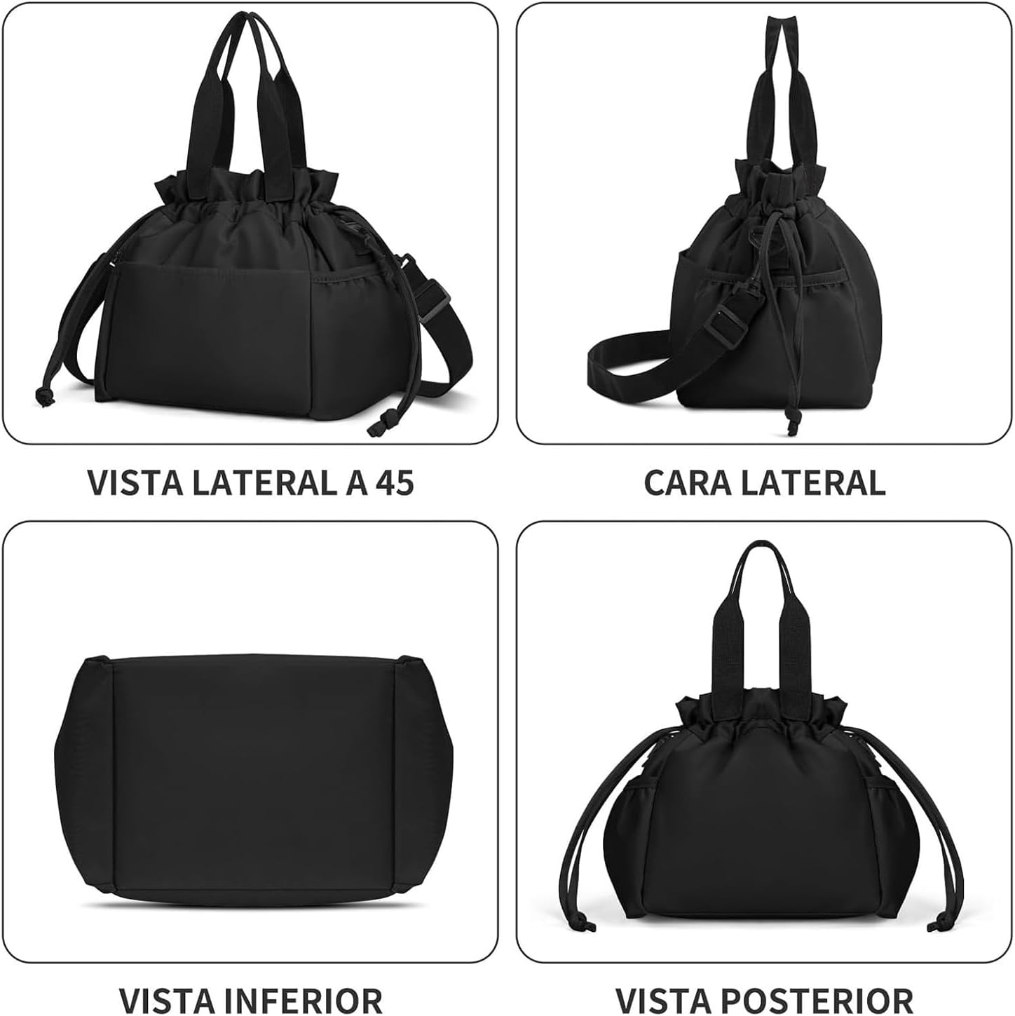 Insulated Lunch Bag for Men & Women,Waterproof and Leakproof Small Lunch Bag,Reusable Work Lunch Bag,Long-Lasting Heat-Retaining Cooler Bag,Lunch Tote Bag for Work, Office, Picnic, Travel image number 4