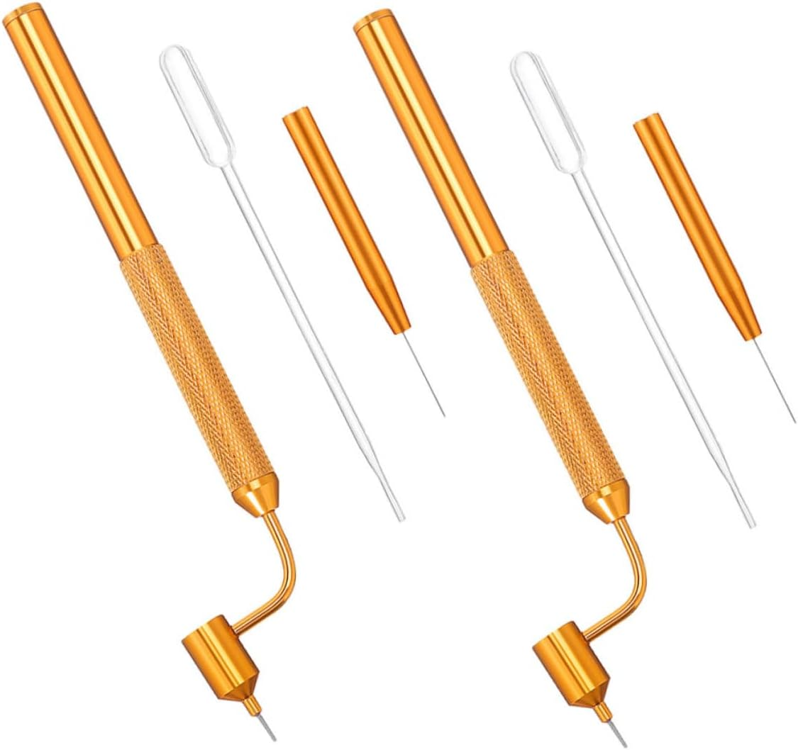 2Sets Car Touch up Paint Pen for Scratch Repair Precision Paint Applicator Pen for Automotive Detailing image number 1