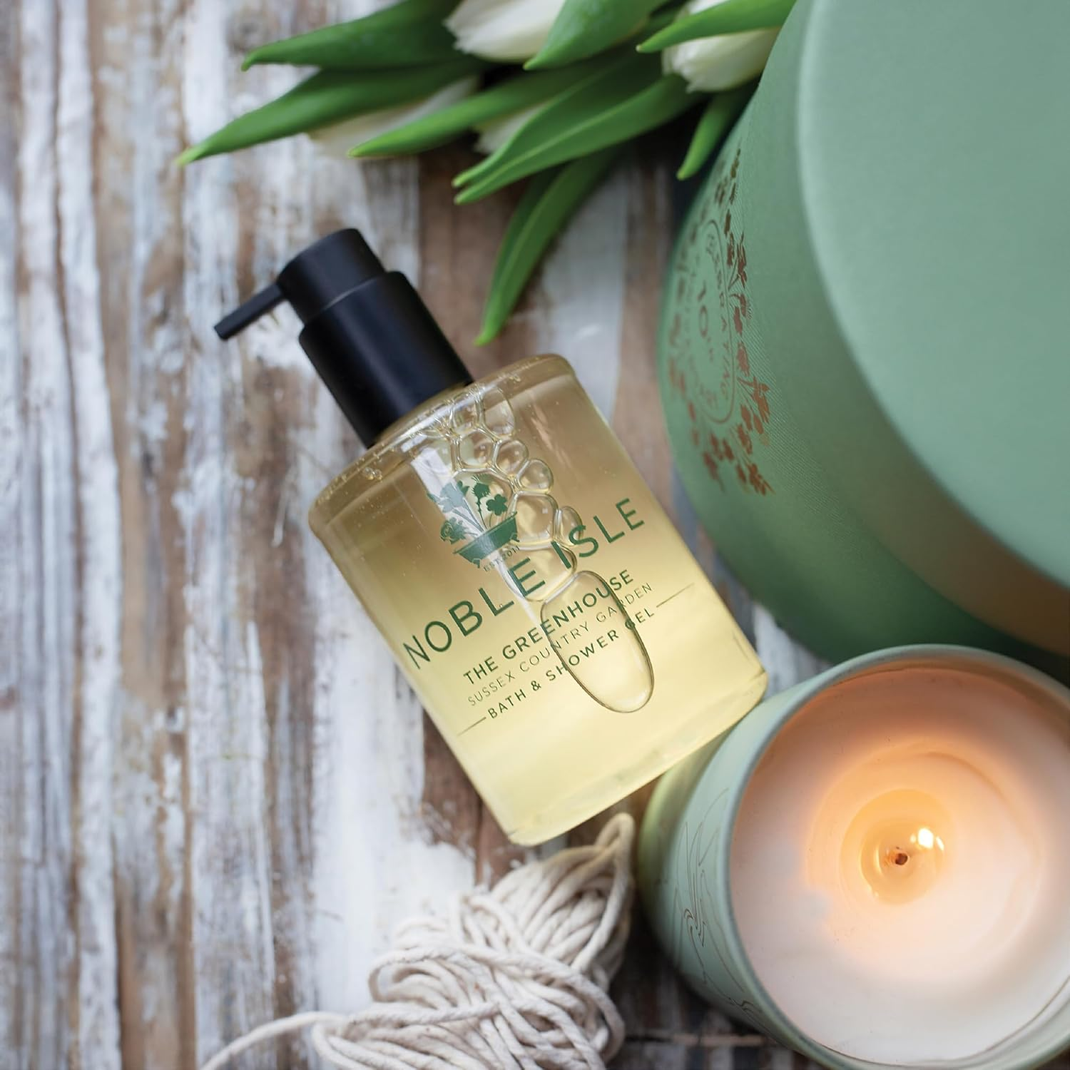 Noble Isle the Greenhouse Bath & Shower Gel 250Ml/8.45Oz image number 1